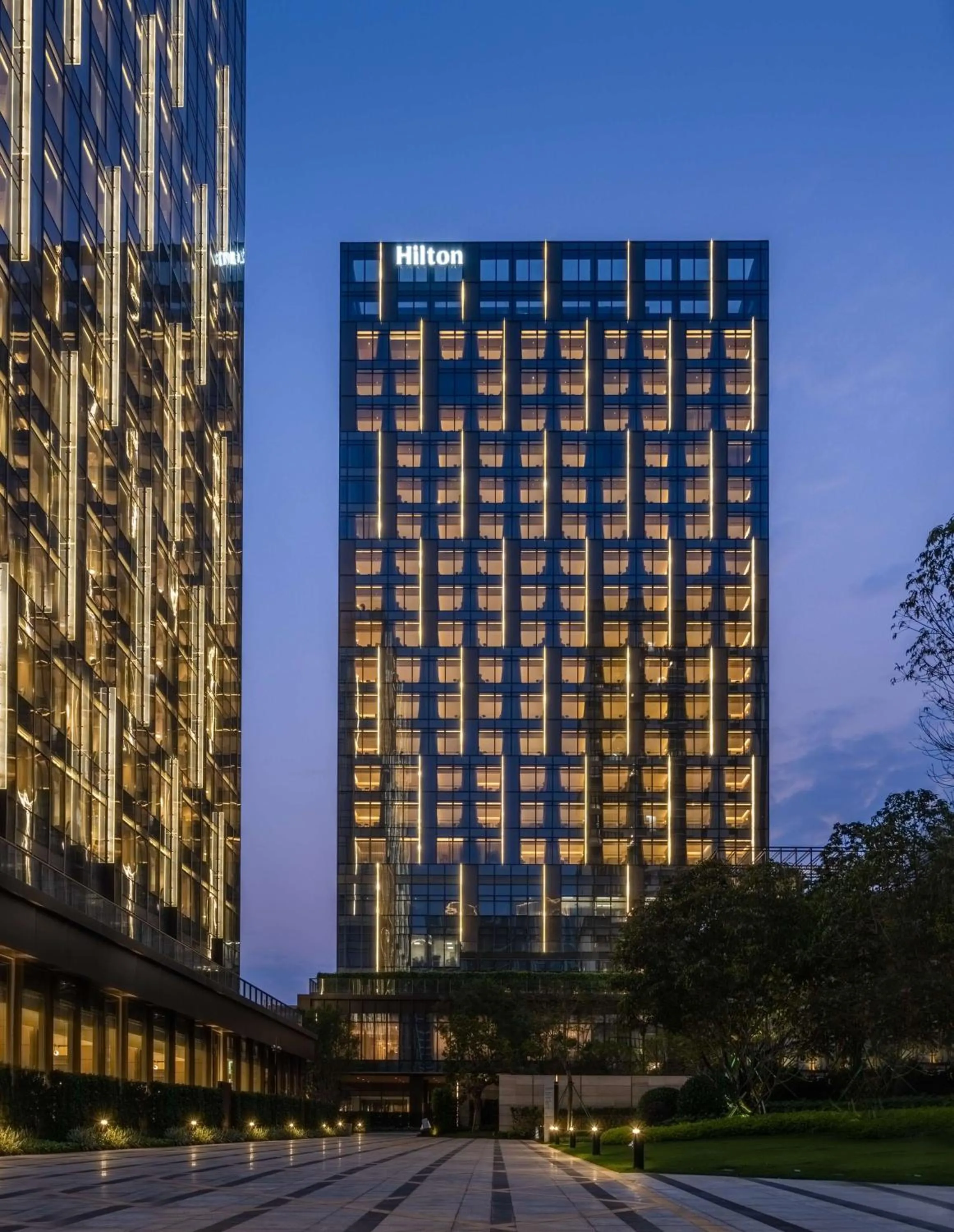 Property building in Hilton Shenzhen World Exhibition & Convention Centre