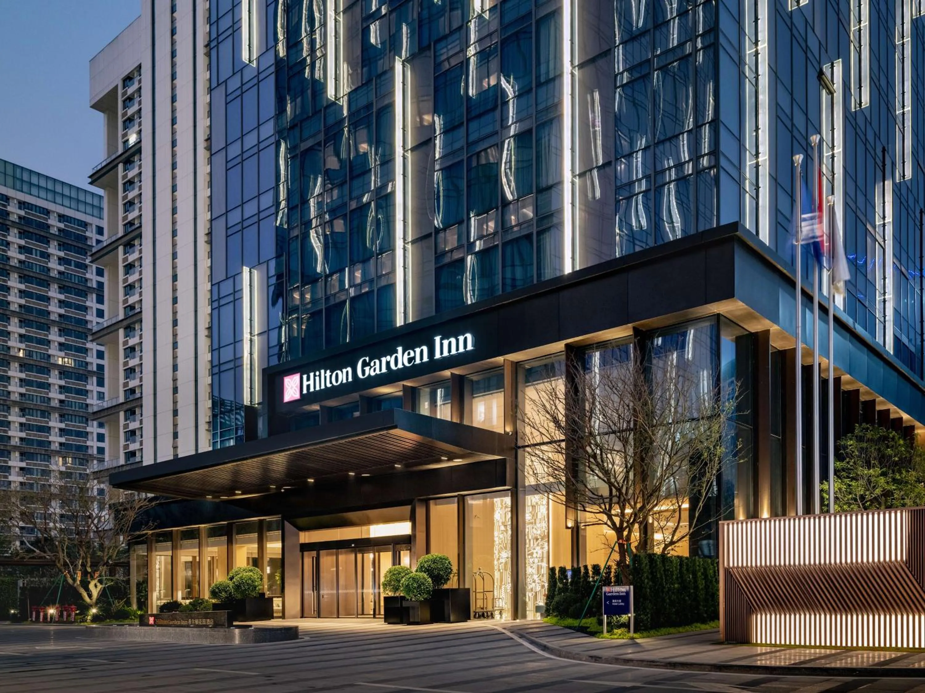Property building in Hilton Garden Inn Shenzhen World Exhibition & Convention Center