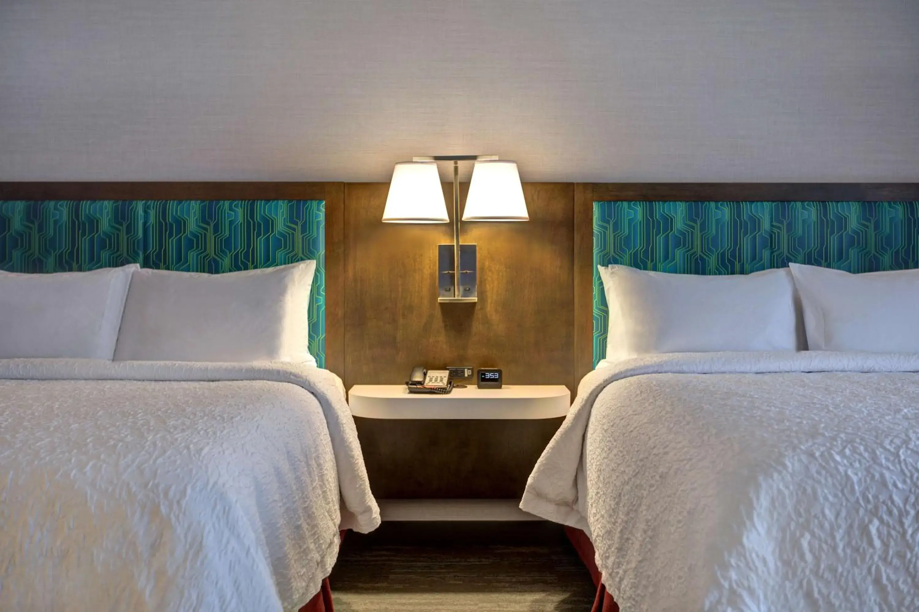 Bed in Hampton Inn Brockville, On Bed in Hampton Inn Brockville, On