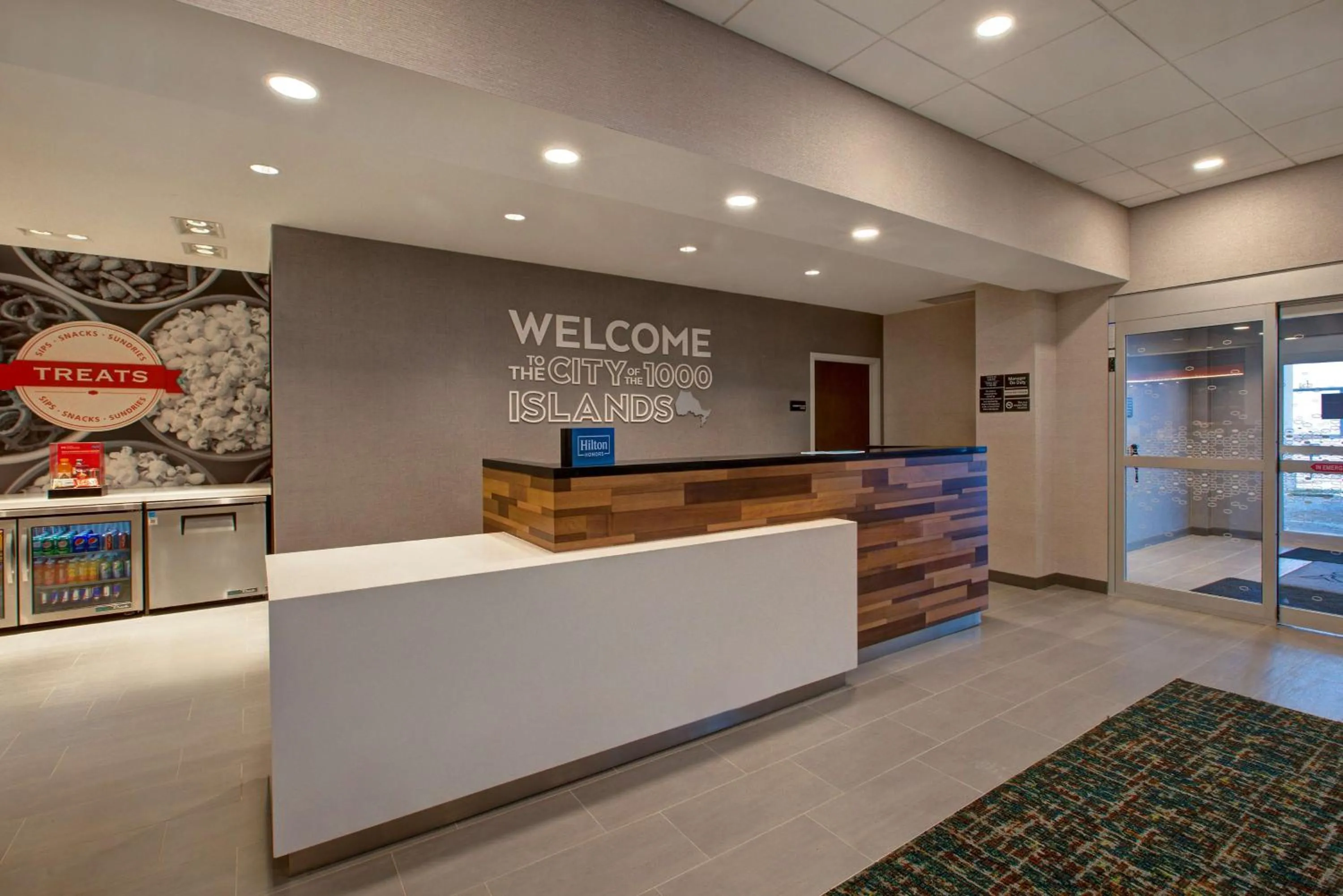 Lobby or reception in Hampton Inn Brockville, On