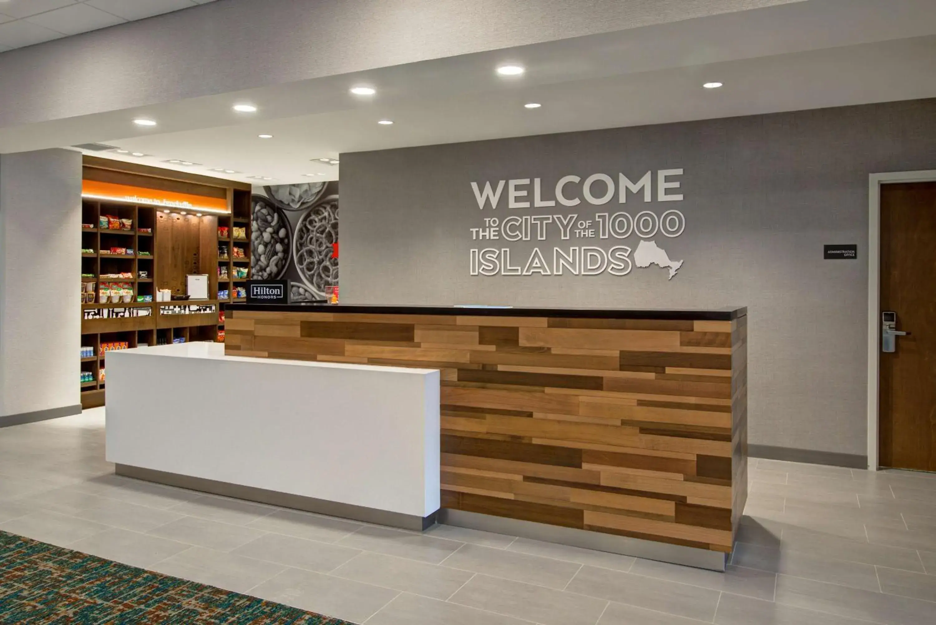 Lobby or reception in Hampton Inn Brockville, On Lobby or reception in Hampton Inn Brockville, On