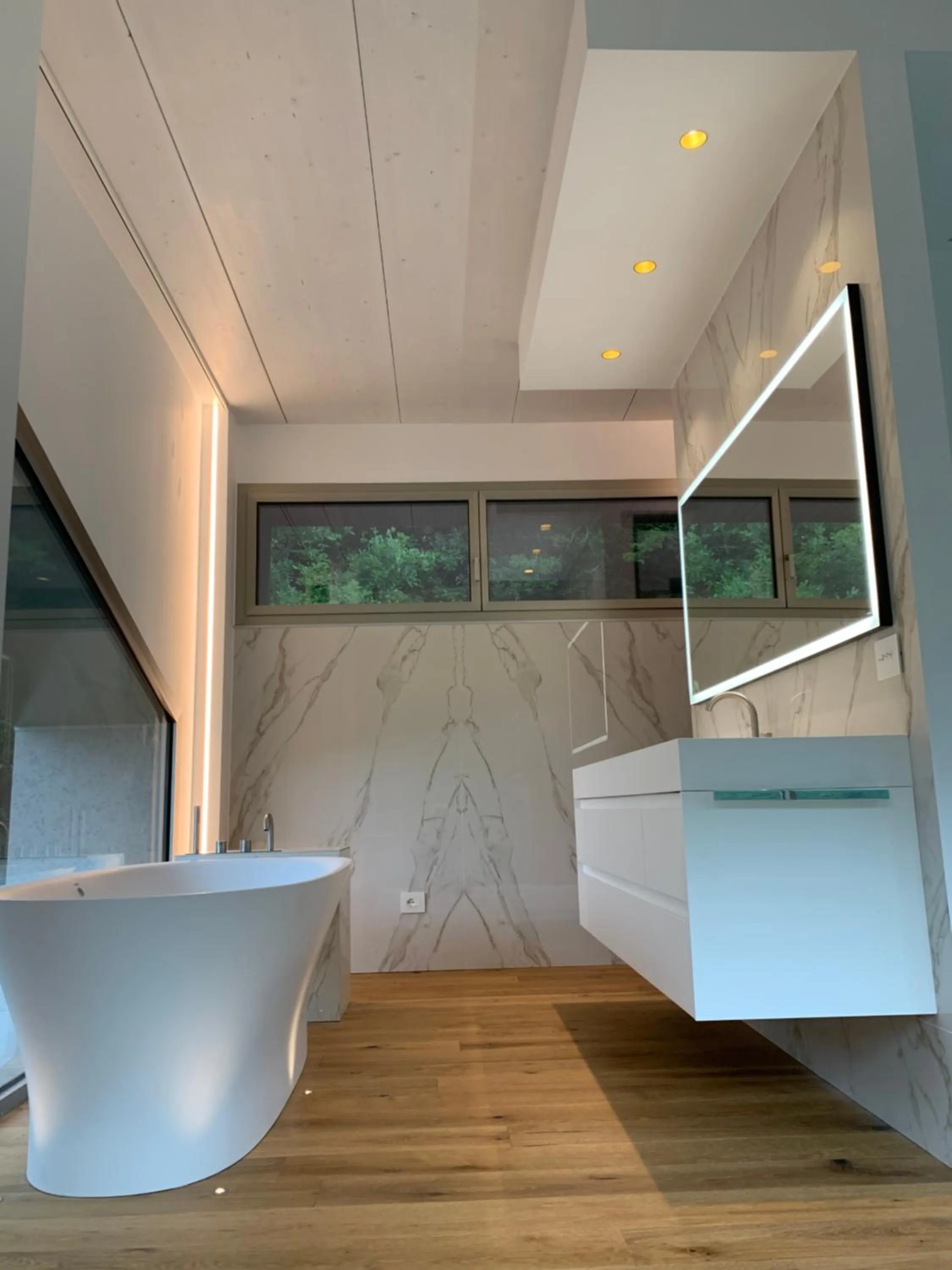 Bathroom in La Forestale Luxury Ecolodge - La Suite Royale