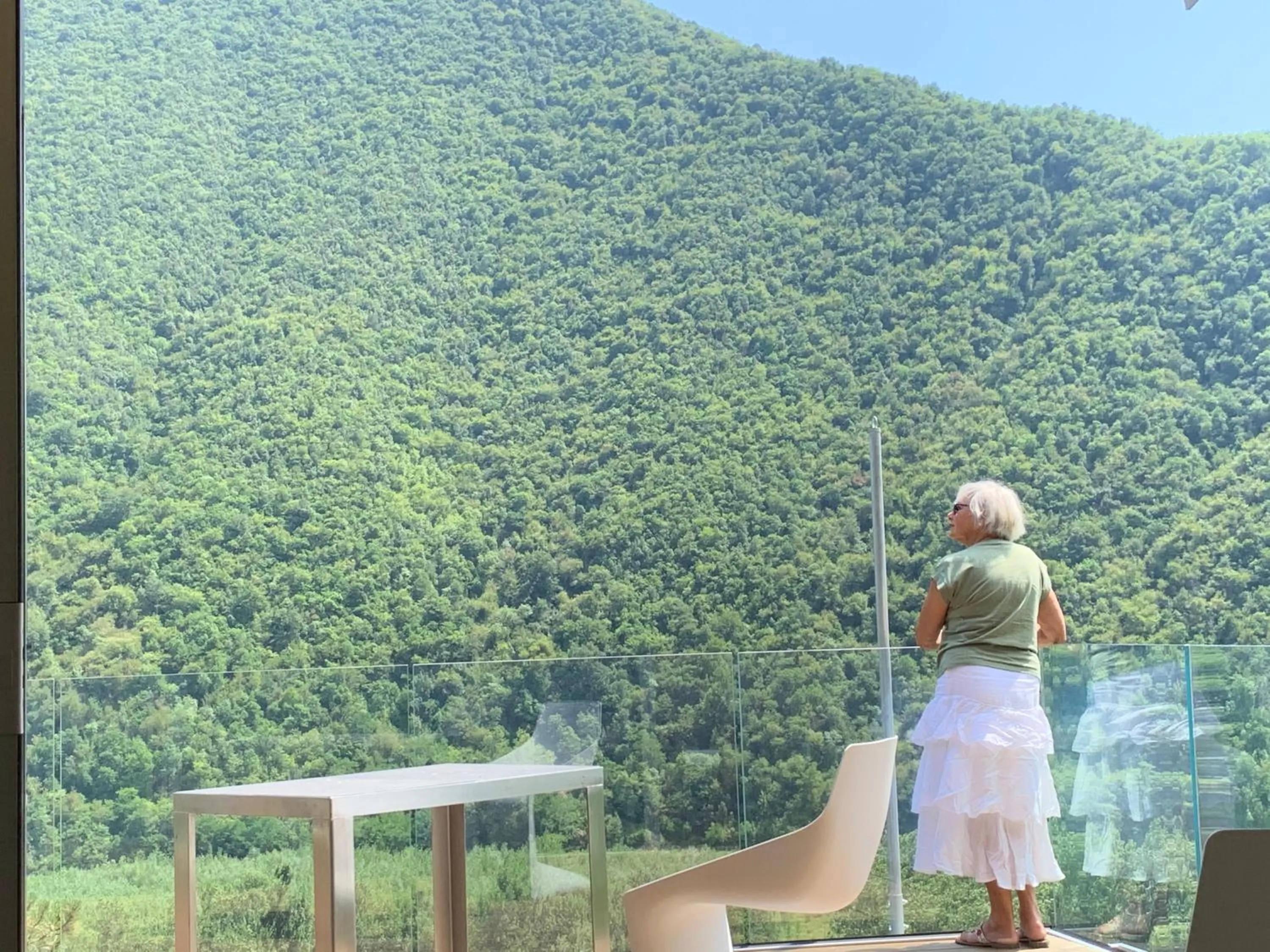 Patio in La Forestale Luxury Ecolodge - La Suite Royale