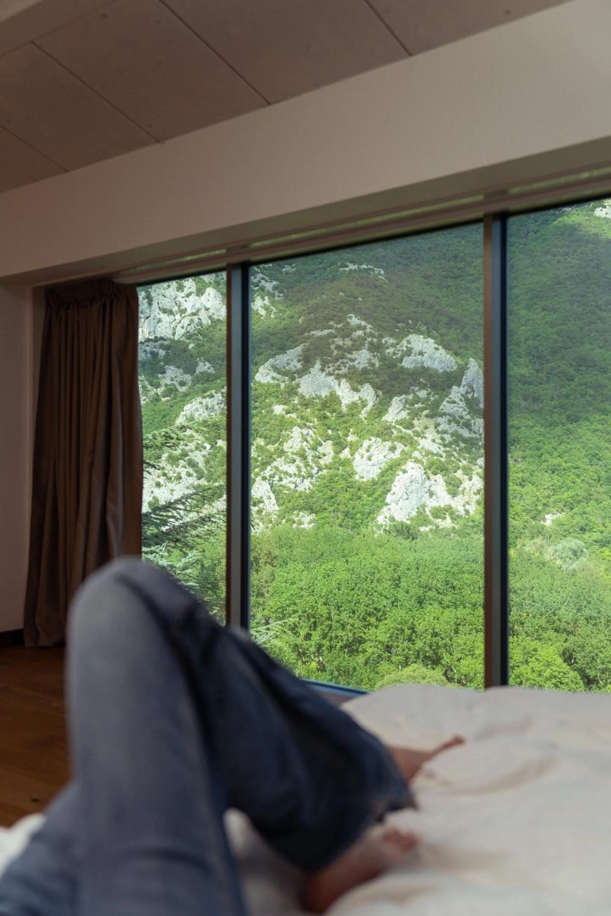 Mountain view in La Forestale Luxury Ecolodge - La Suite Royale