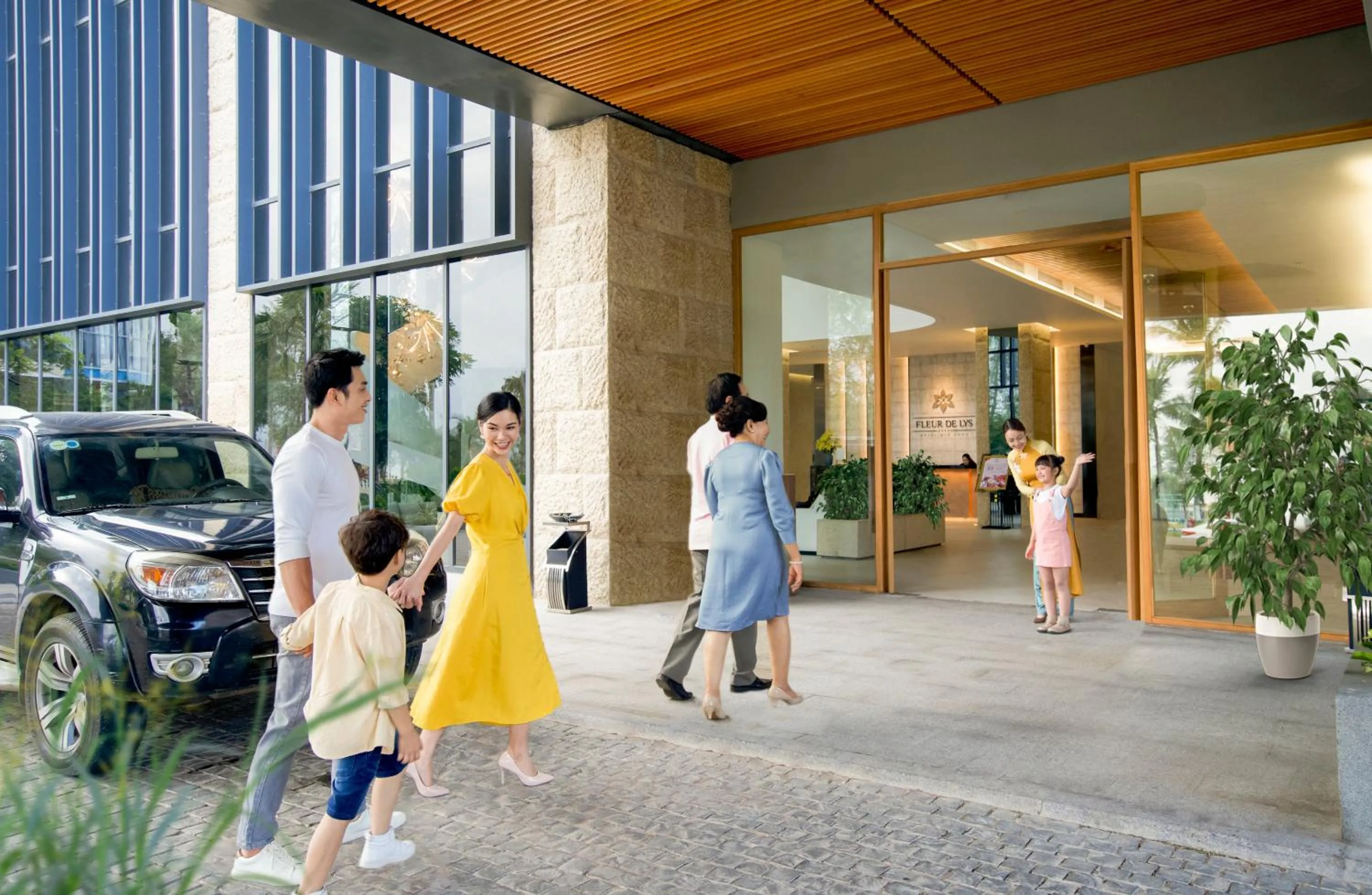 People in Fleur de Lys Hotel Quy Nhon