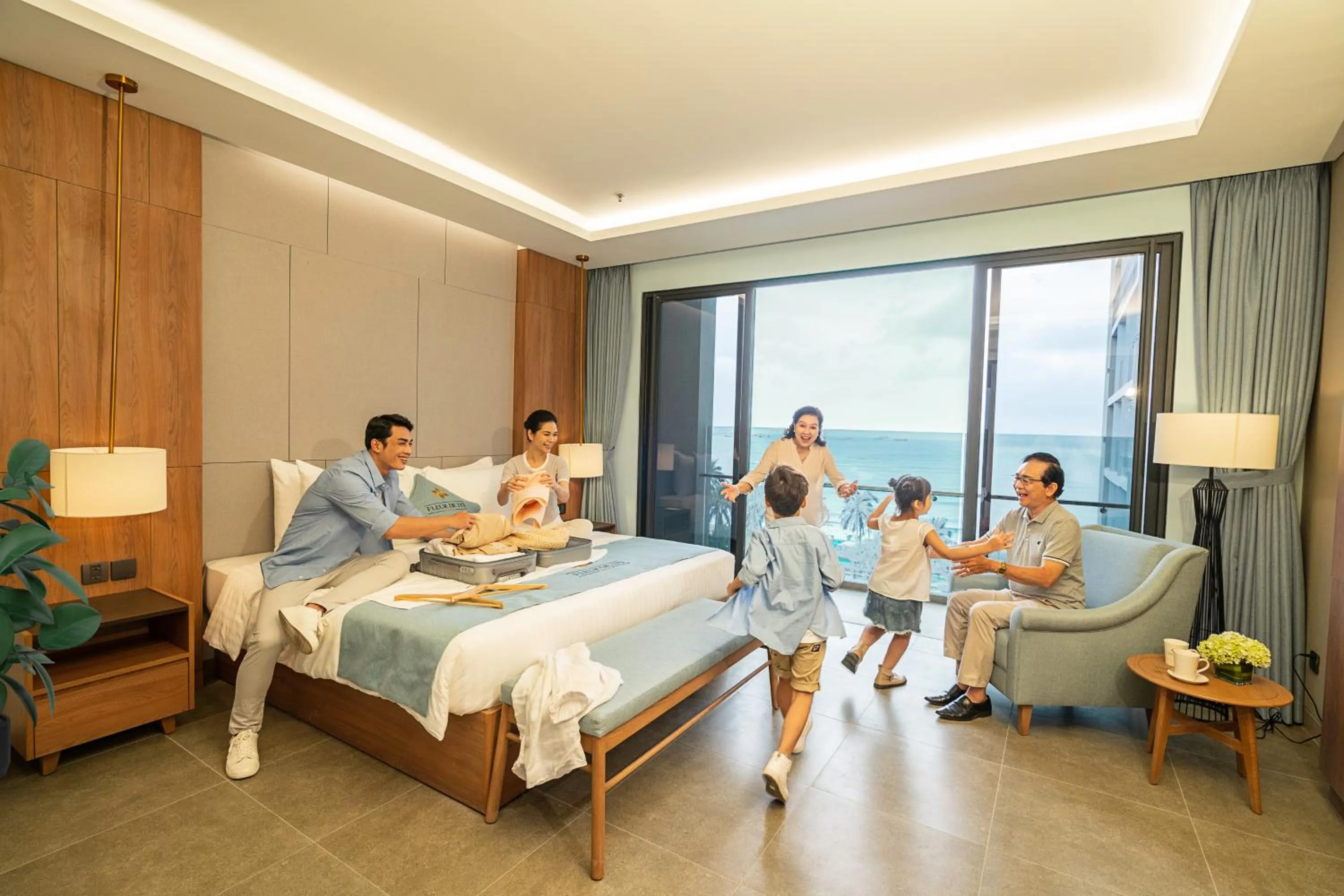 People, Bed in Fleur de Lys Hotel Quy Nhon