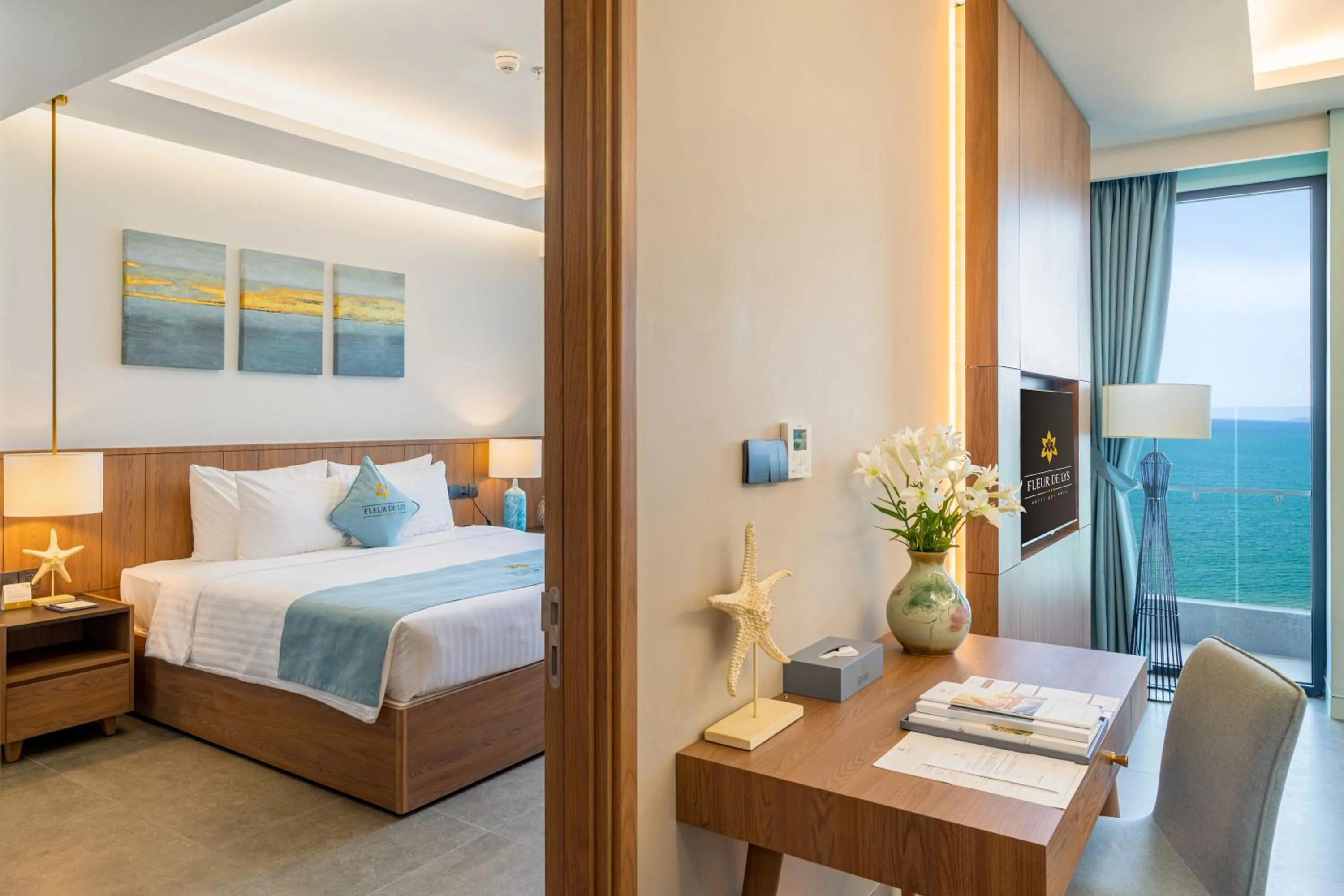 Photo of the whole room, Bed in Fleur de Lys Hotel Quy Nhon