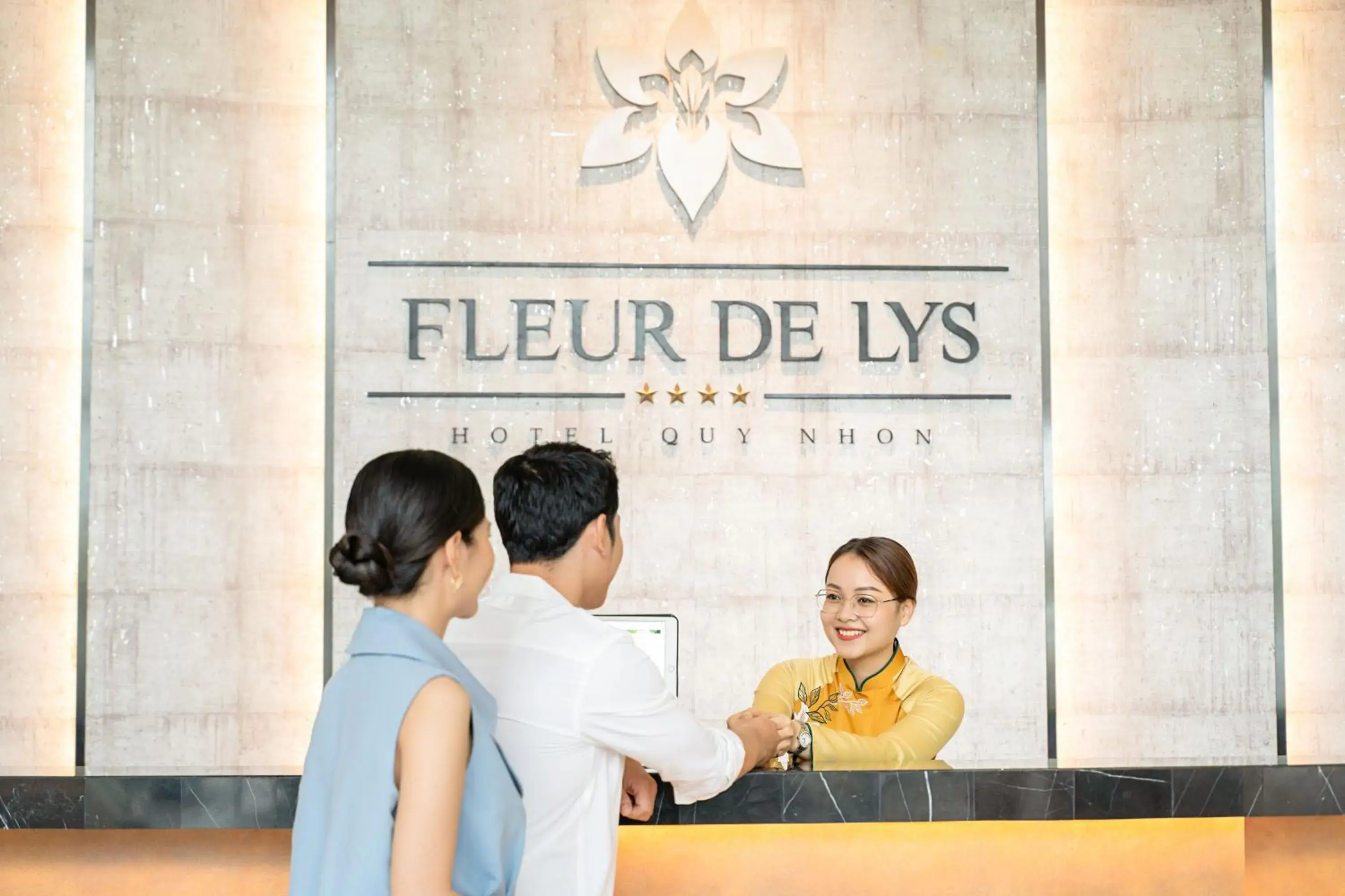 Lobby or reception in Fleur de Lys Hotel Quy Nhon Lobby or reception in Fleur de Lys Hotel Quy Nhon