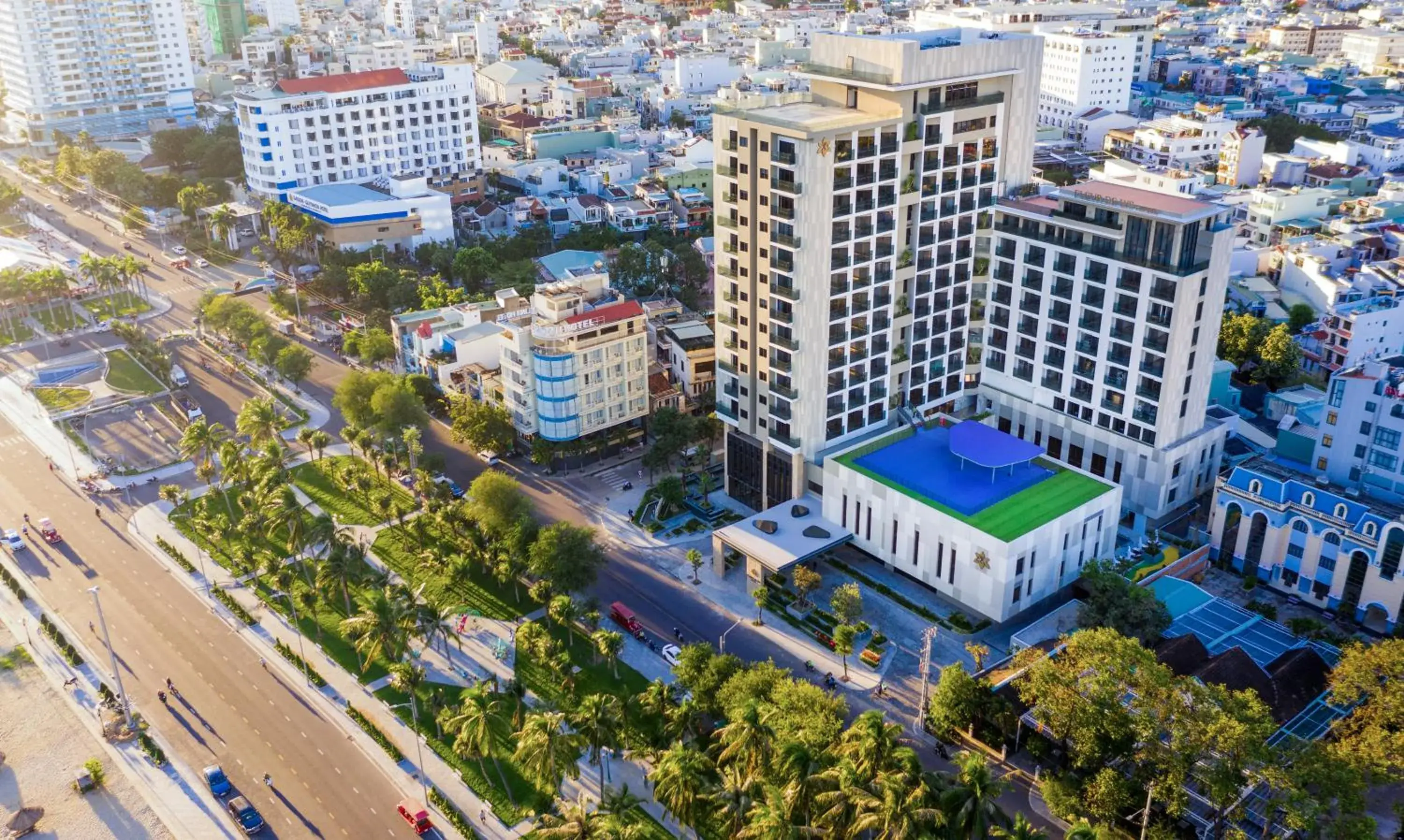 Bird's eye view in Fleur de Lys Hotel Quy Nhon Bird's eye view in Fleur de Lys Hotel Quy Nhon