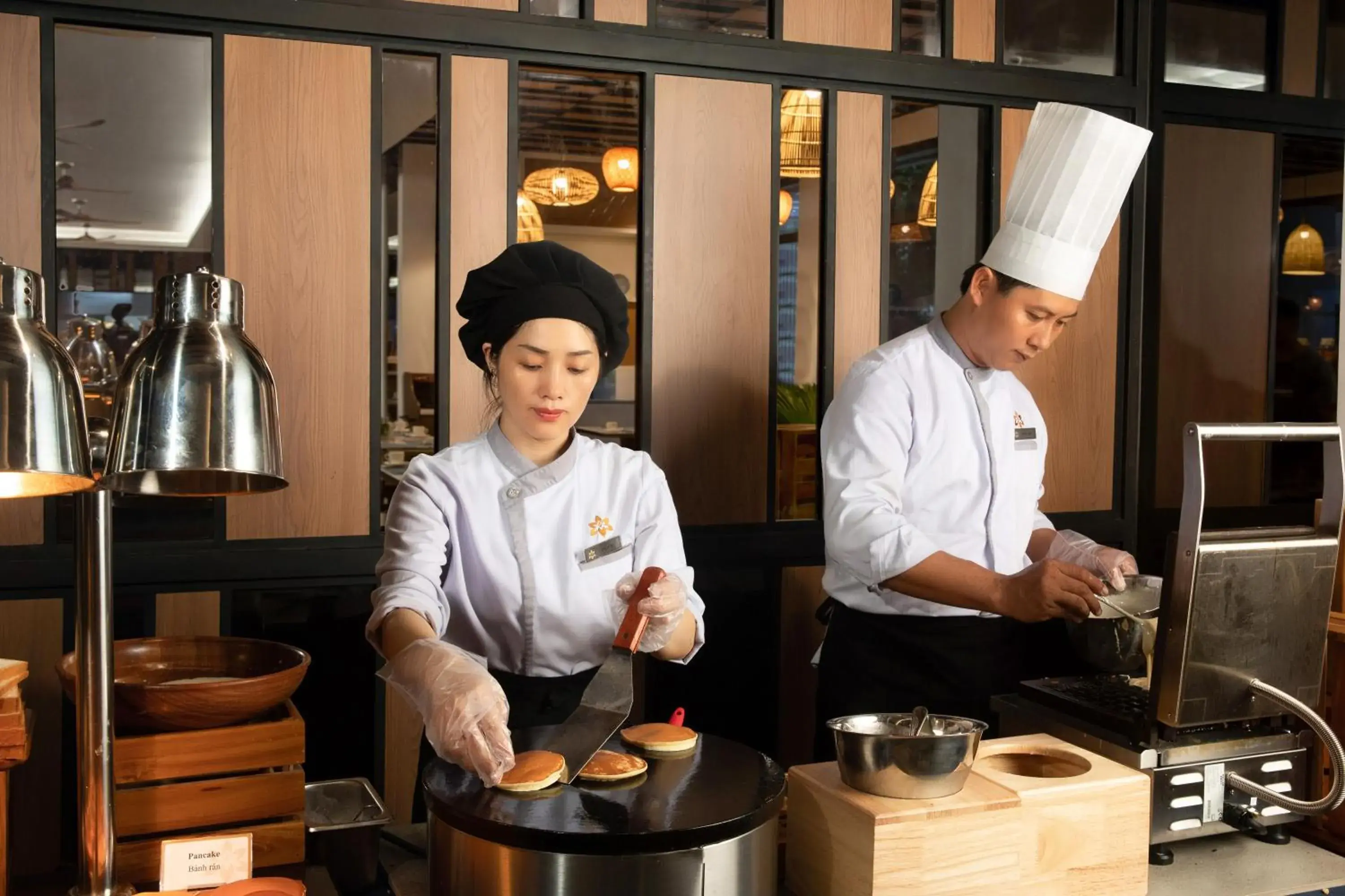 Buffet breakfast in Fleur de Lys Hotel Quy Nhon Buffet breakfast in Fleur de Lys Hotel Quy Nhon