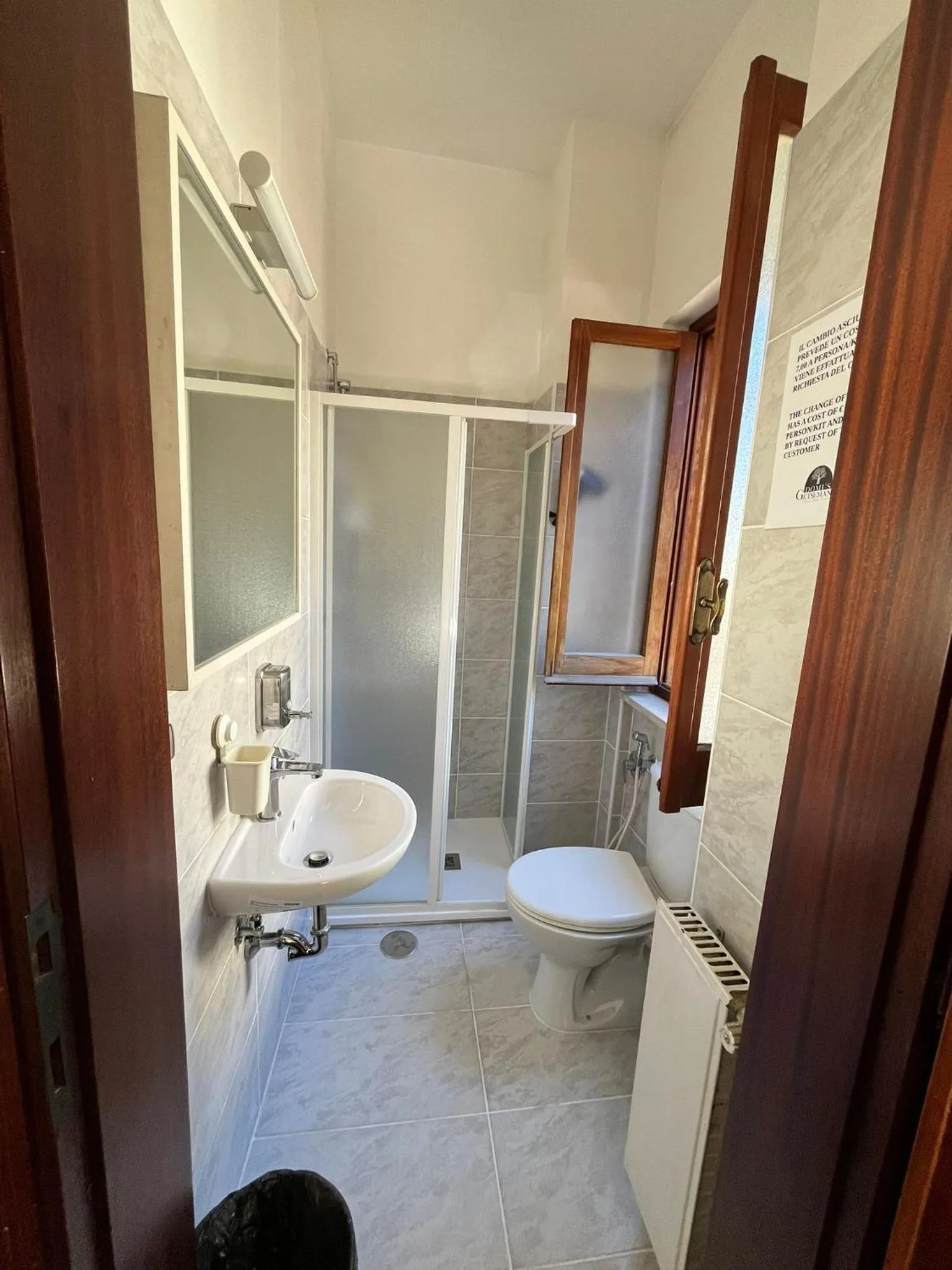 Bathroom in Domus Getsemani