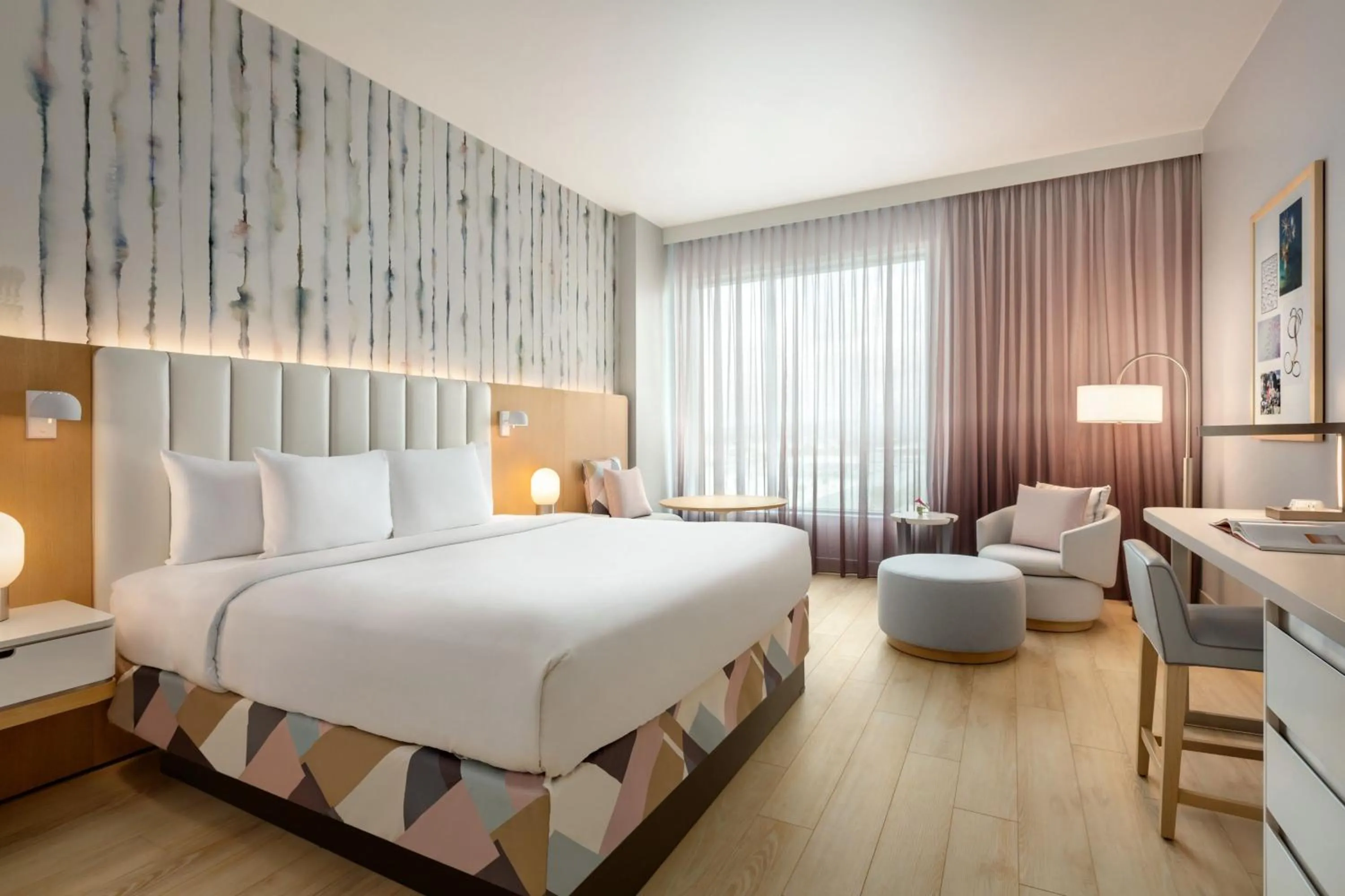 Photo of the whole room, Bed in The Viv Hotel, Anaheim, a Tribute Portfolio Hotel