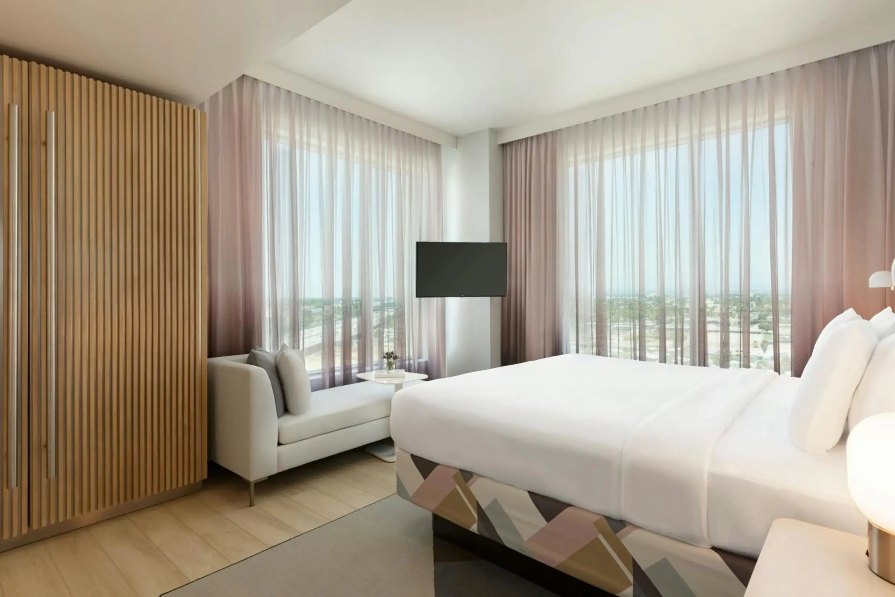 King Suite with Sofa Bed and Park View in The Viv Hotel, Anaheim, a Tribute Portfolio Hotel King Suite with Sofa Bed and Park View in The Viv Hotel, Anaheim, a Tribute Portfolio Hotel