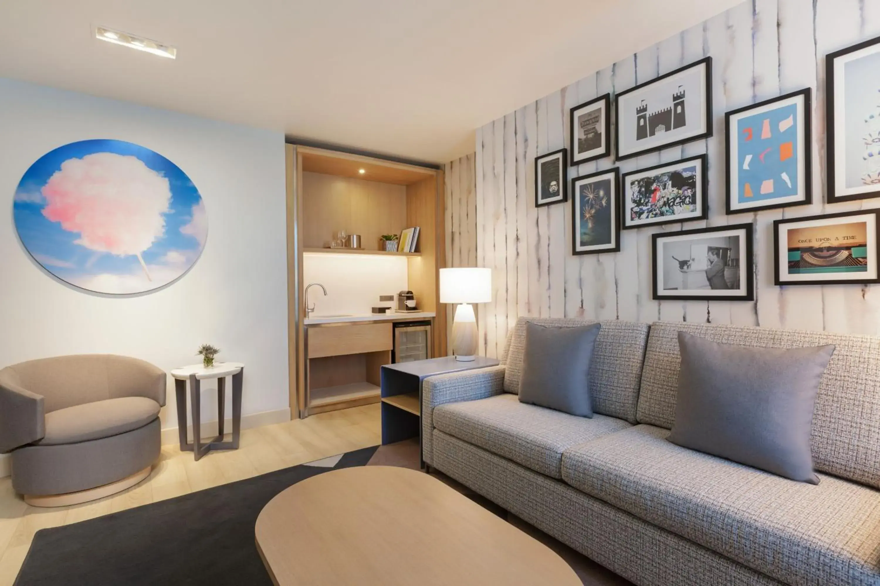 King Suite with Sofa Bed in The Viv Hotel, Anaheim, a Tribute Portfolio Hotel King Suite with Sofa Bed in The Viv Hotel, Anaheim, a Tribute Portfolio Hotel