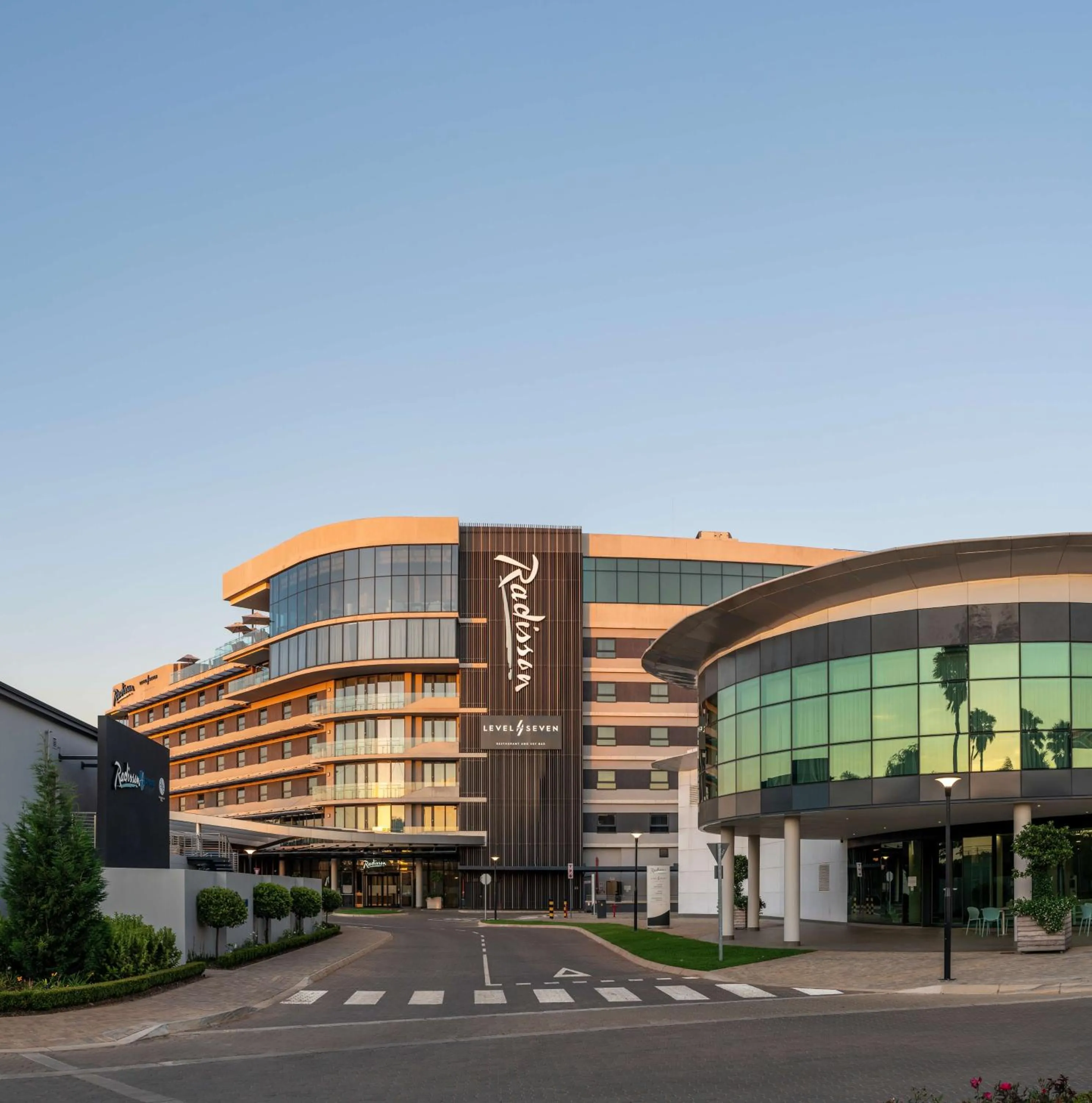 Property building in Radisson Hotel and Convention Centre OR Tambo Airport