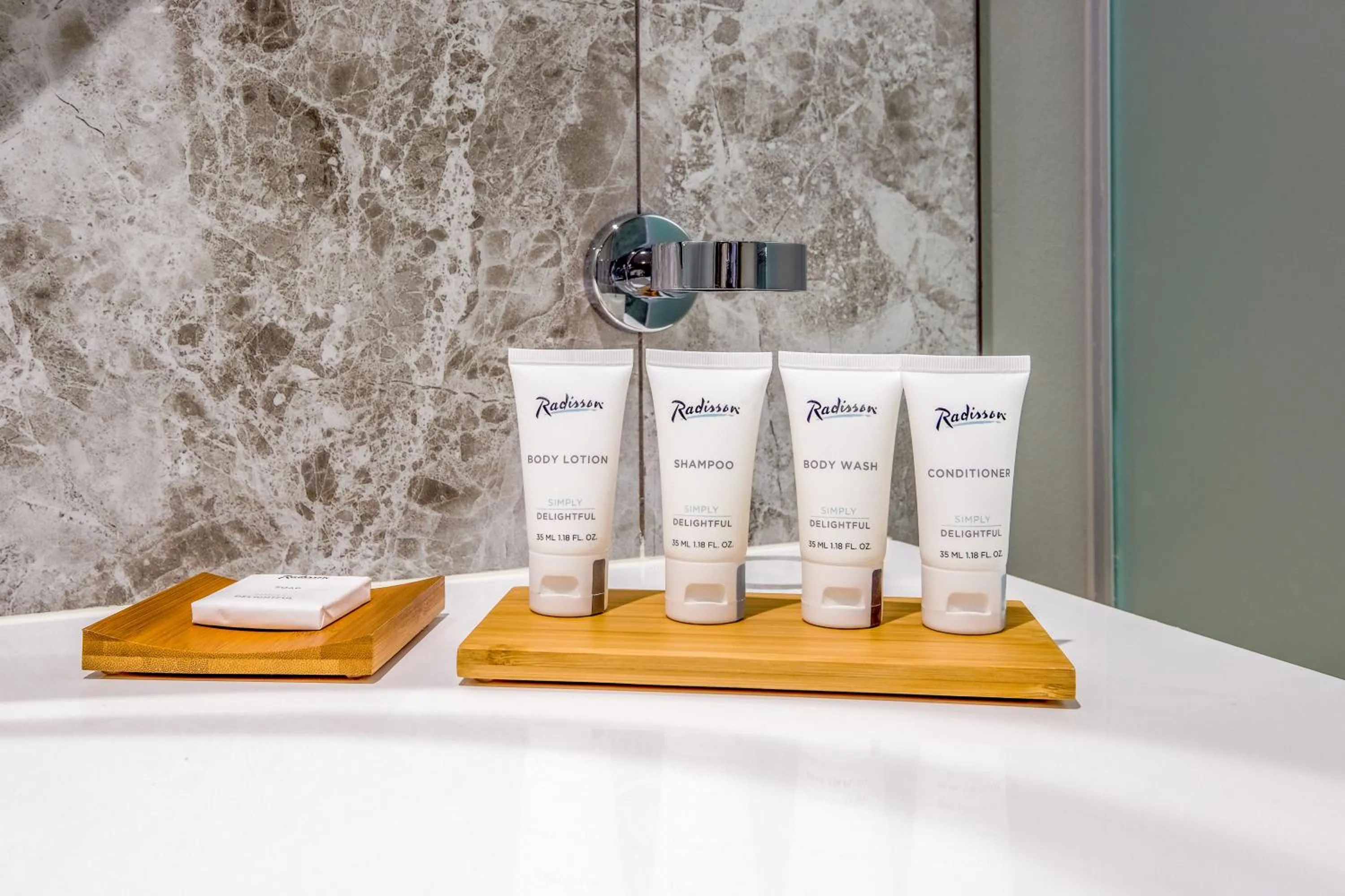 Bathroom in Radisson Hotel and Convention Centre OR Tambo Airport