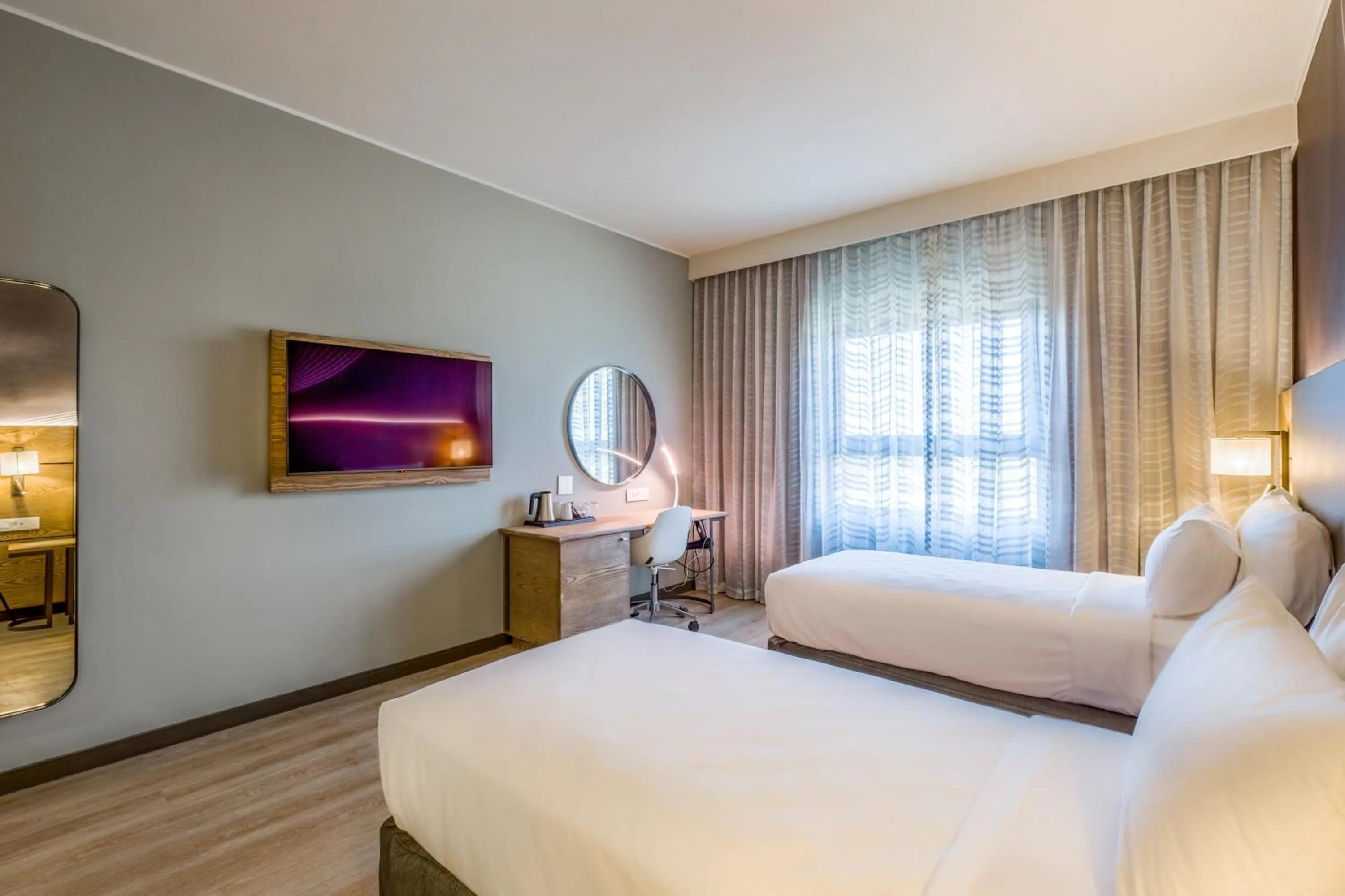 Bed in Radisson Hotel and Convention Centre OR Tambo Airport