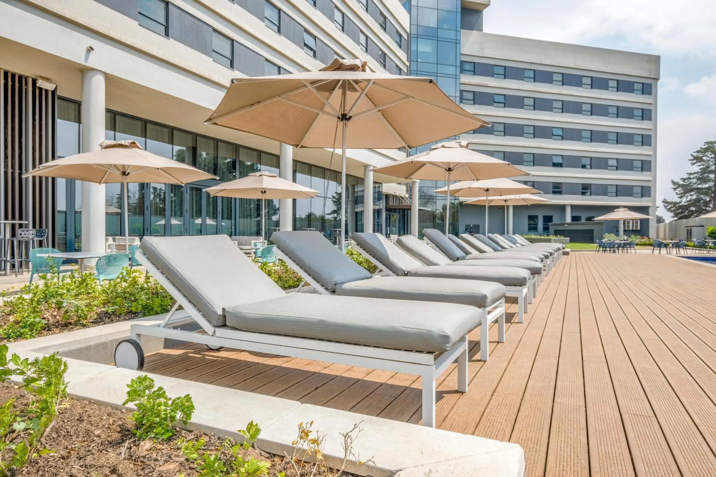 Garden in Radisson Hotel and Convention Centre OR Tambo Airport