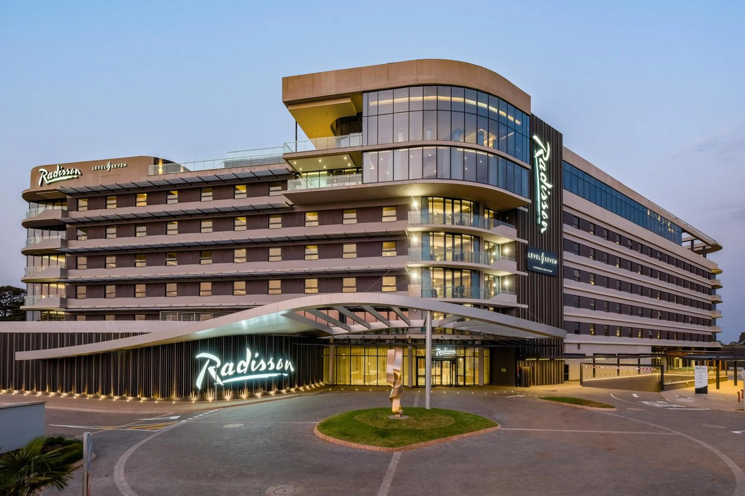 Property building in Radisson Hotel and Convention Centre OR Tambo Airport