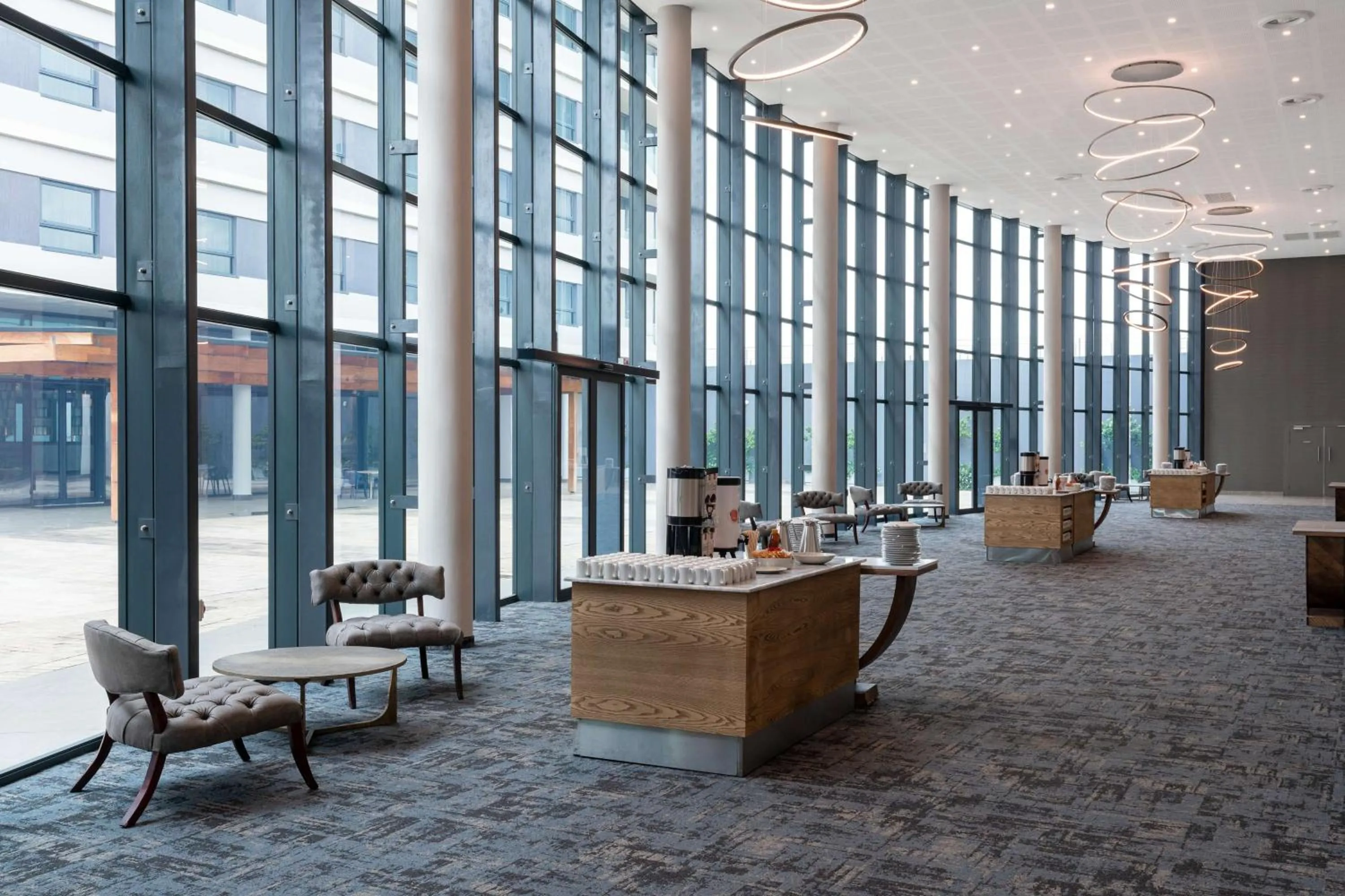 Lobby or reception in Radisson Hotel and Convention Centre OR Tambo Airport