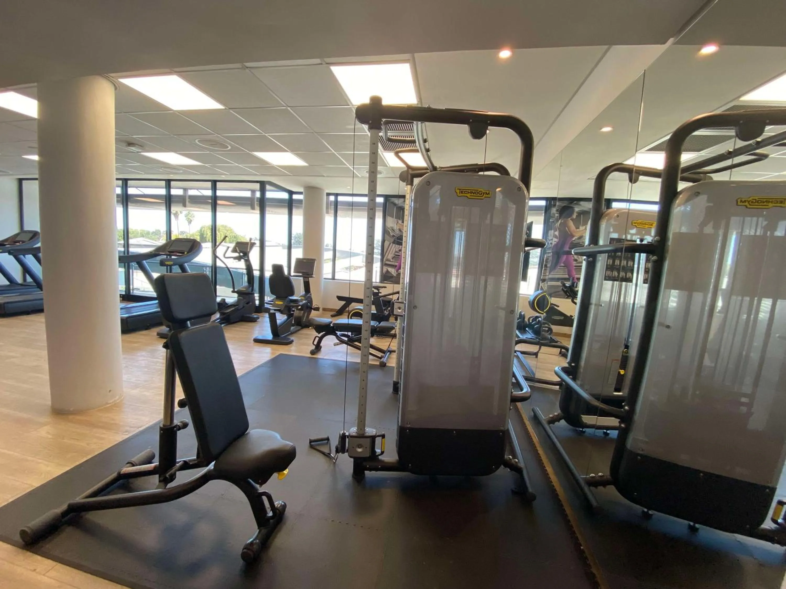 Fitness centre/facilities in Radisson Hotel and Convention Centre OR Tambo Airport