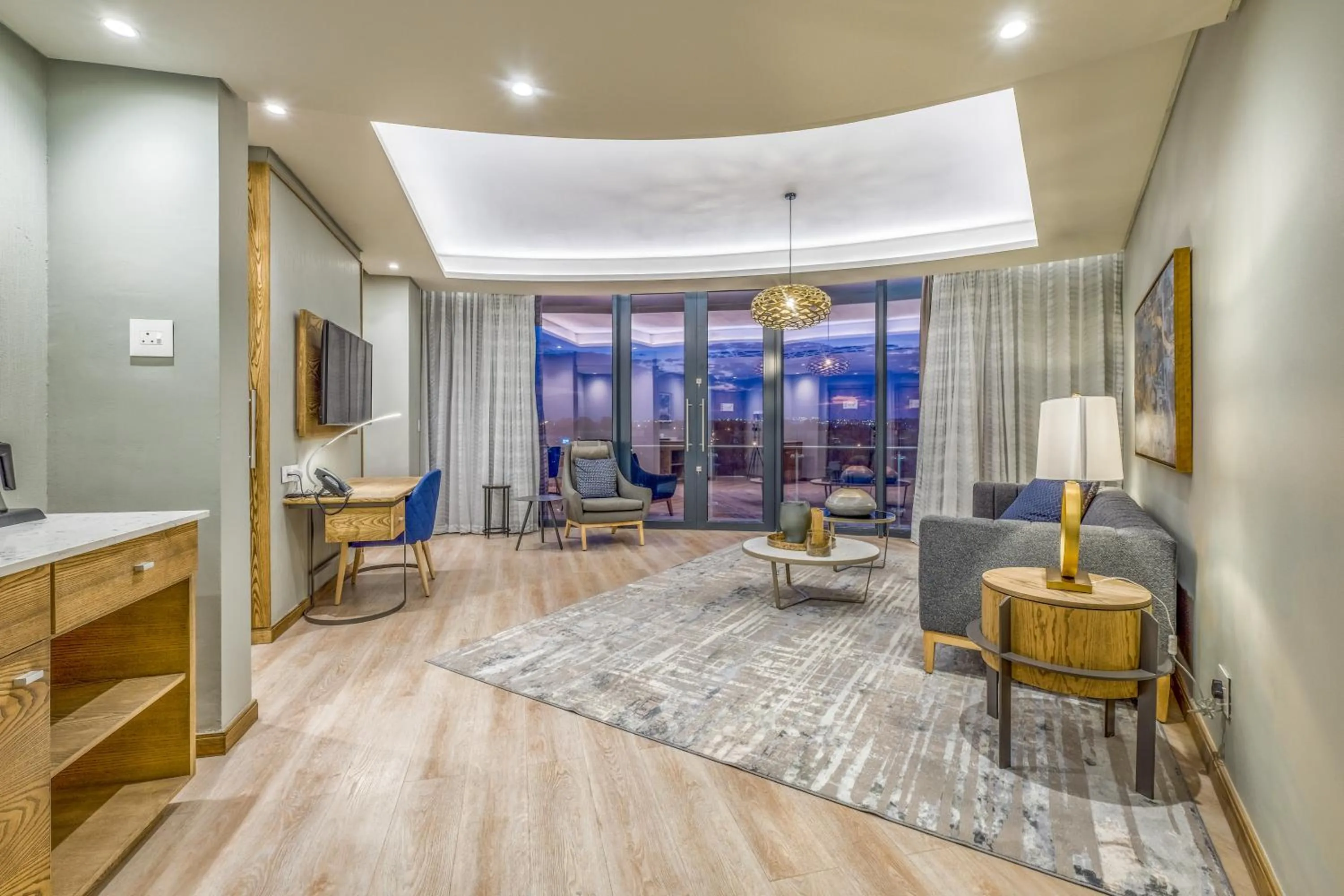 Balcony/Terrace in Radisson Hotel and Convention Centre OR Tambo Airport