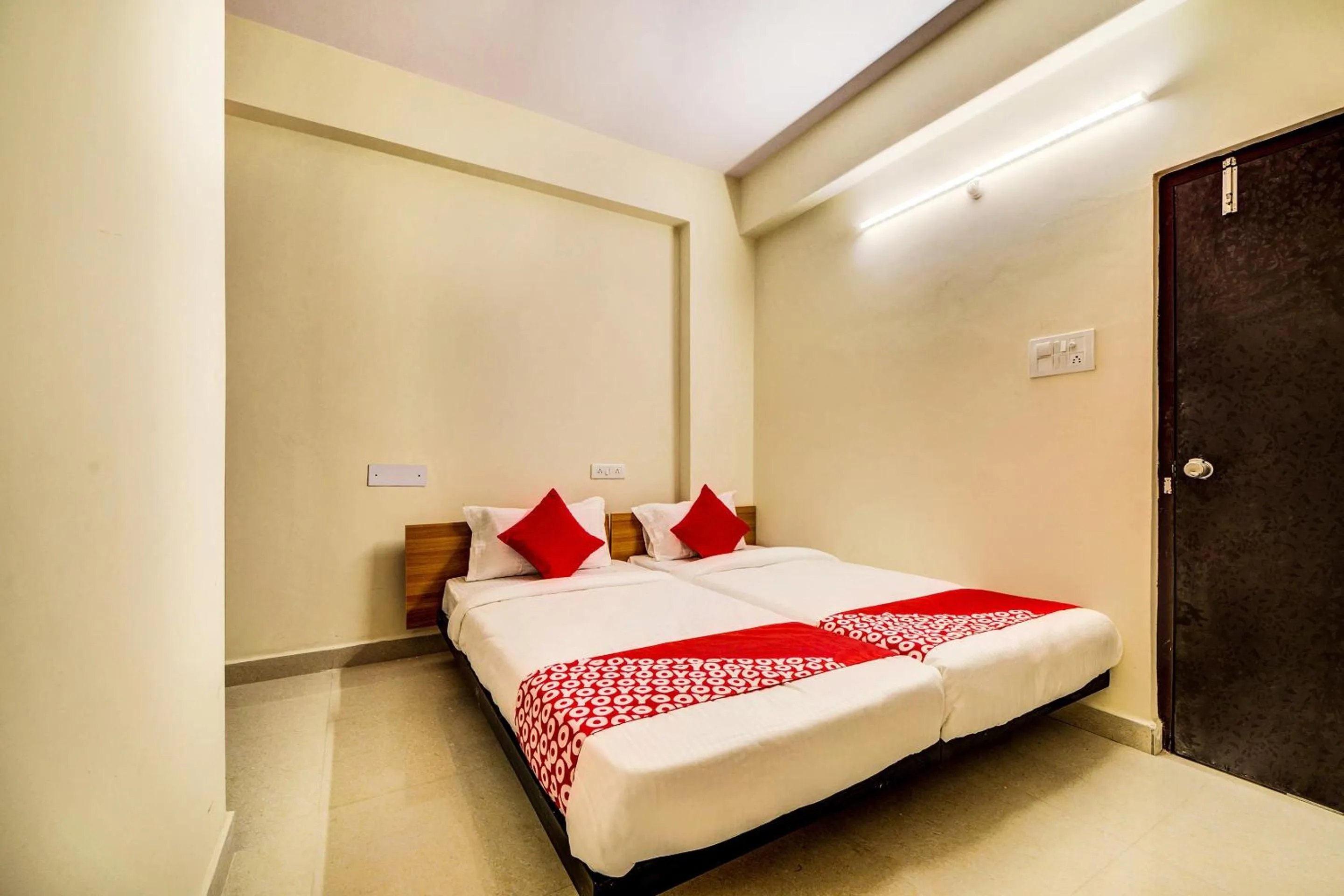 Bedroom, Bed in Hotel O JV Colony Near KFC Gachibowli