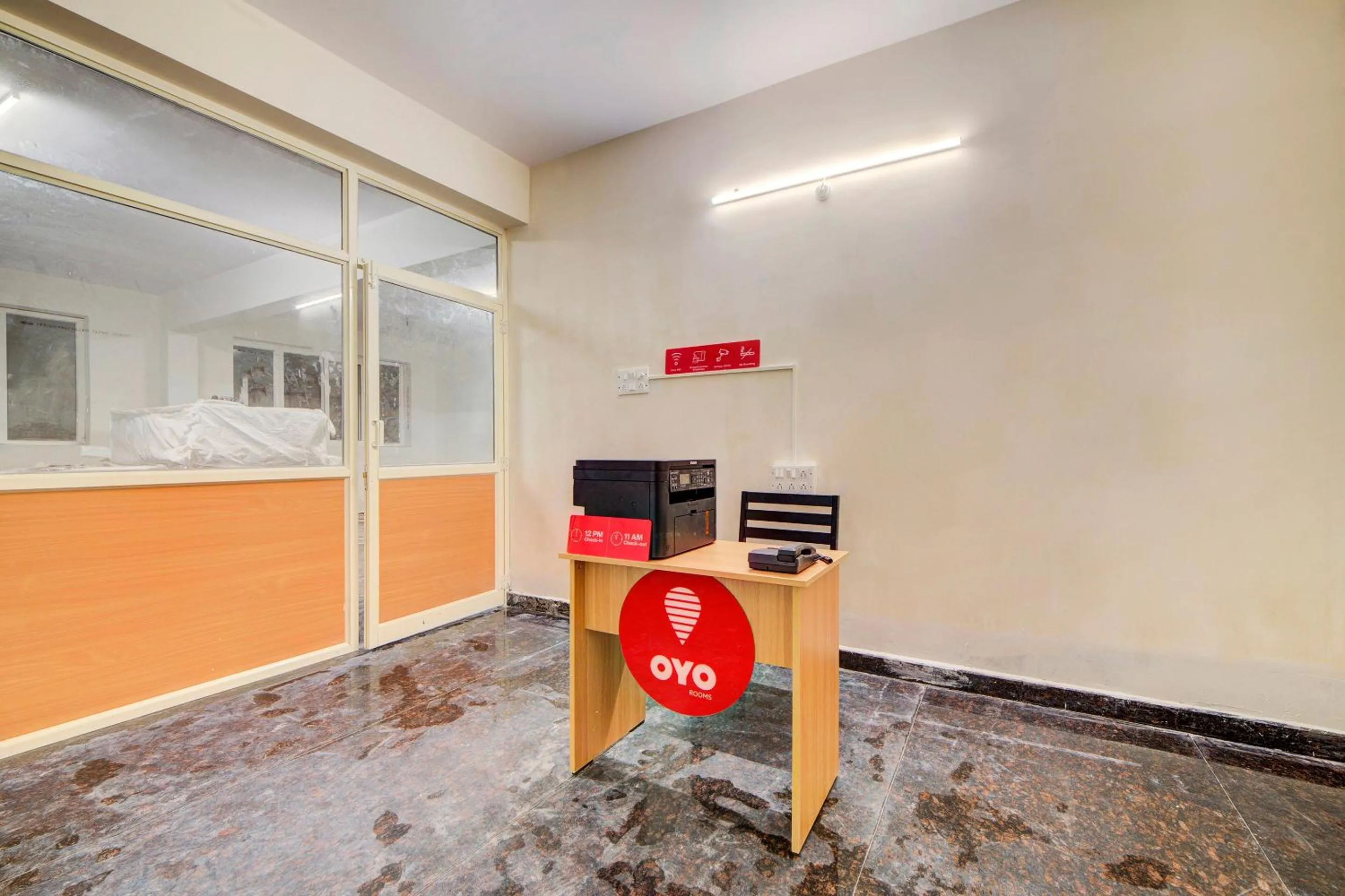 Lobby or reception in Hotel O JV Colony Near KFC Gachibowli