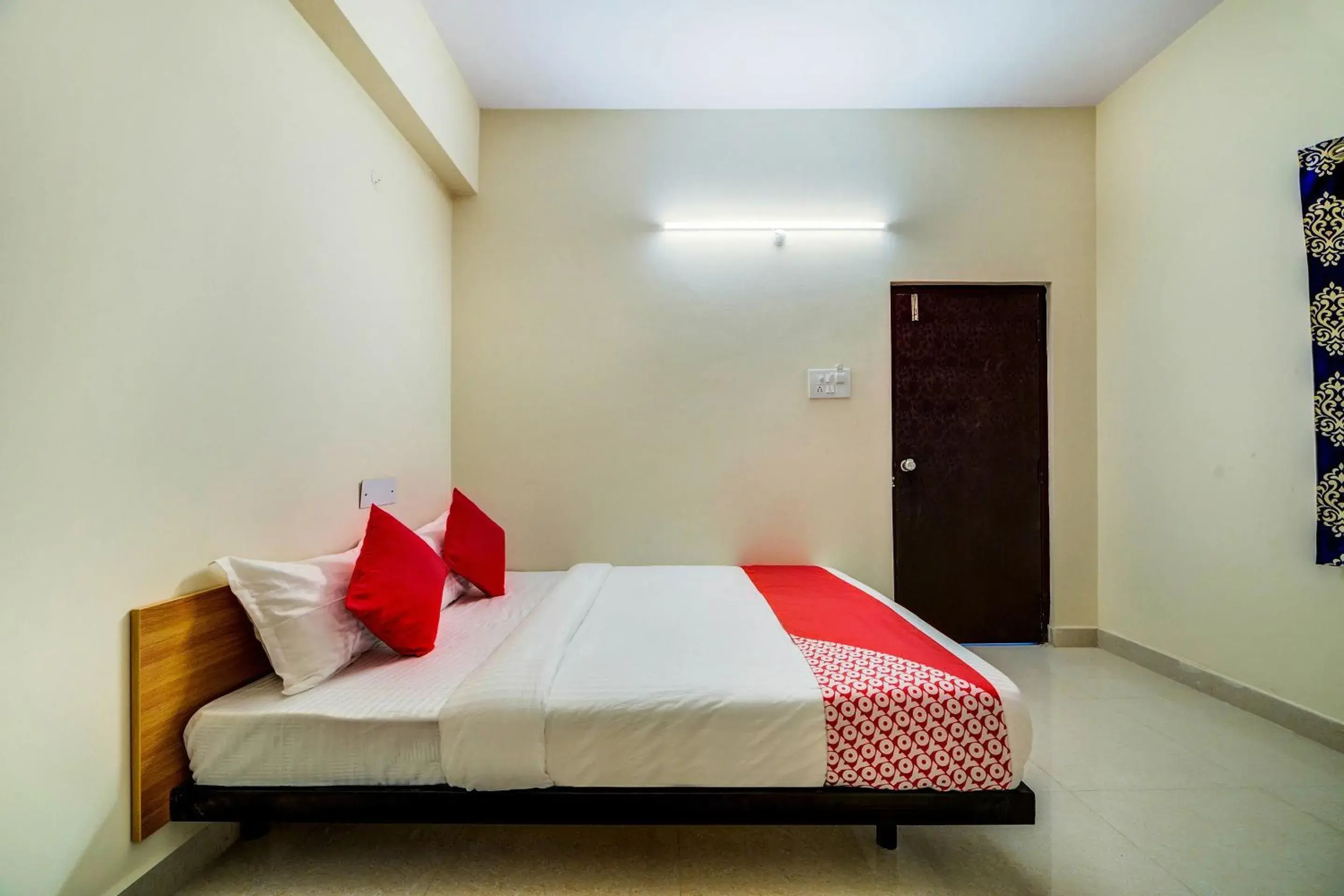 Bedroom, Bed in Hotel O JV Colony Near KFC Gachibowli Bedroom, Bed in Hotel O JV Colony Near KFC Gachibowli