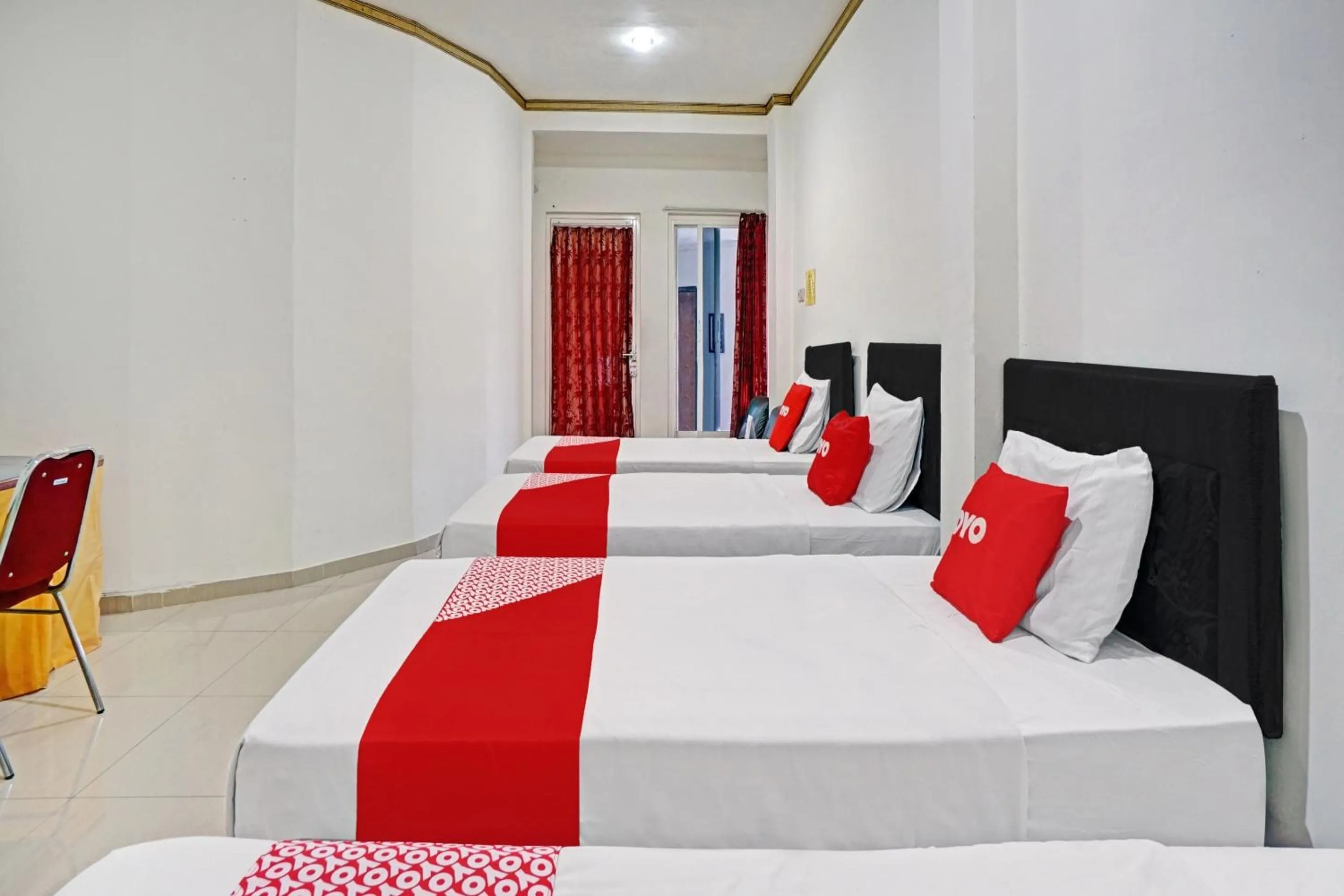 Bedroom, Bed in Hotel O Victory