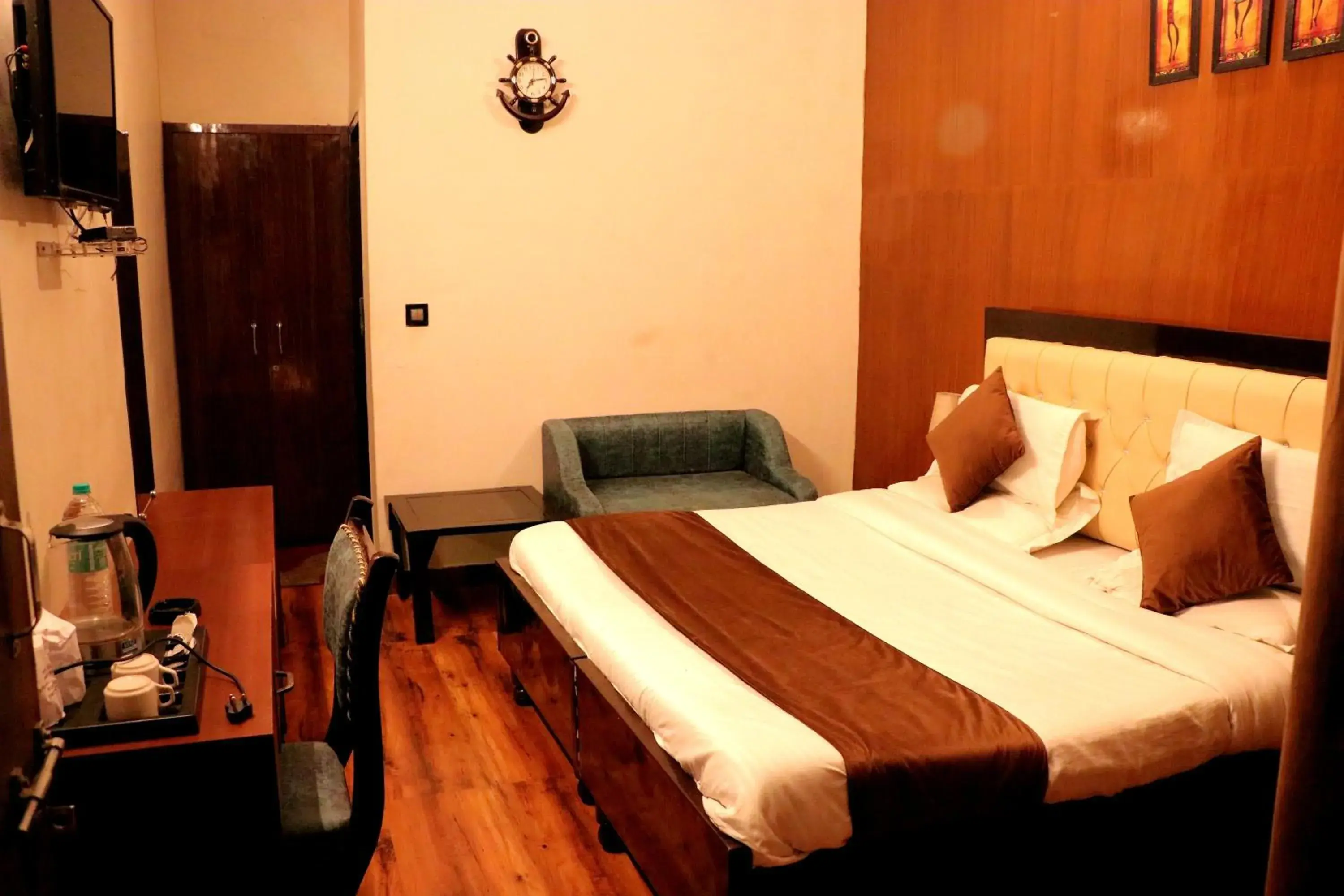 Bed in Hotel Rajat Residency Bijnor Bed in Hotel Rajat Residency Bijnor