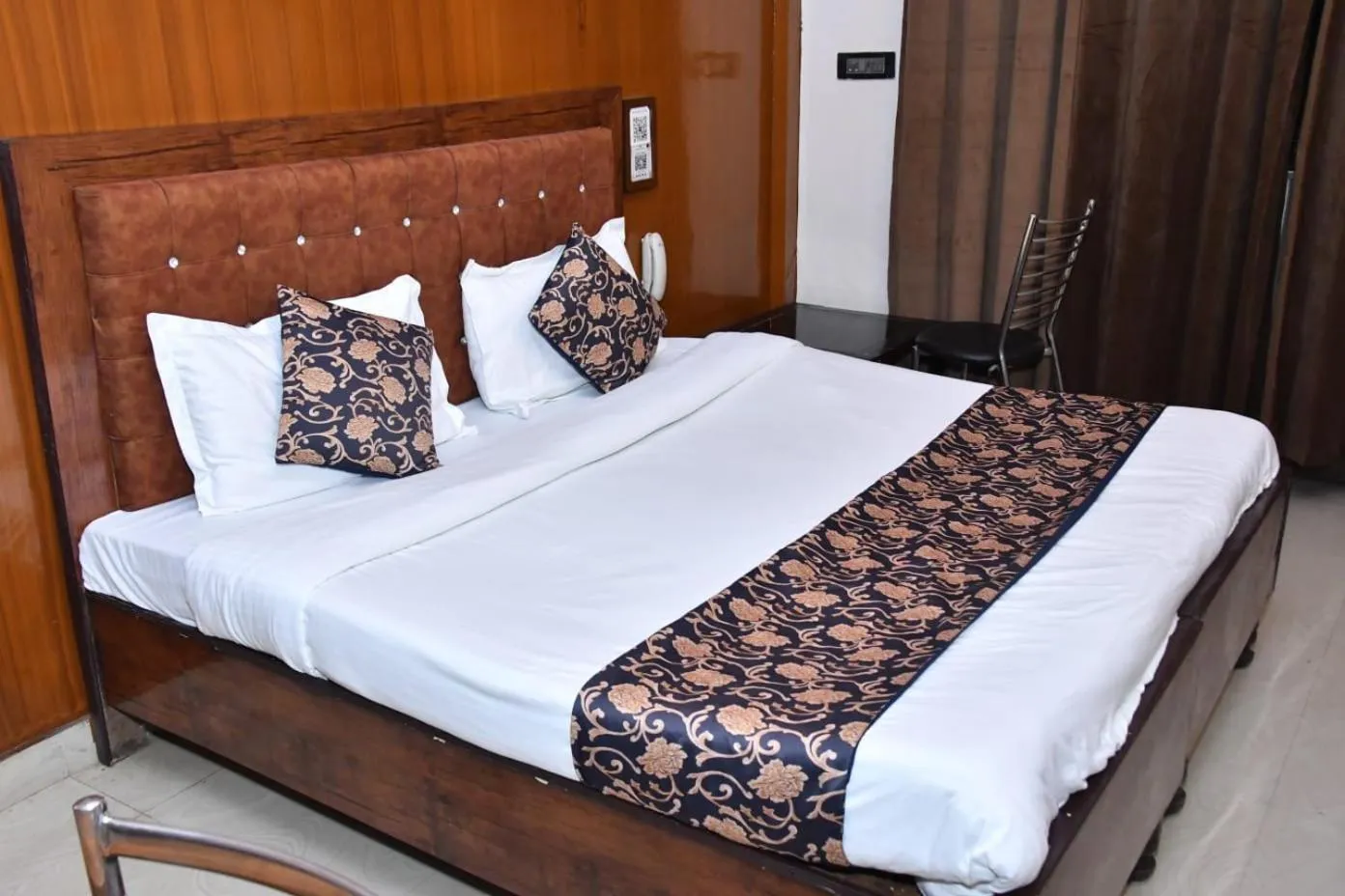 Bedroom, Bed in Hotel Rajat Residency Bijnor