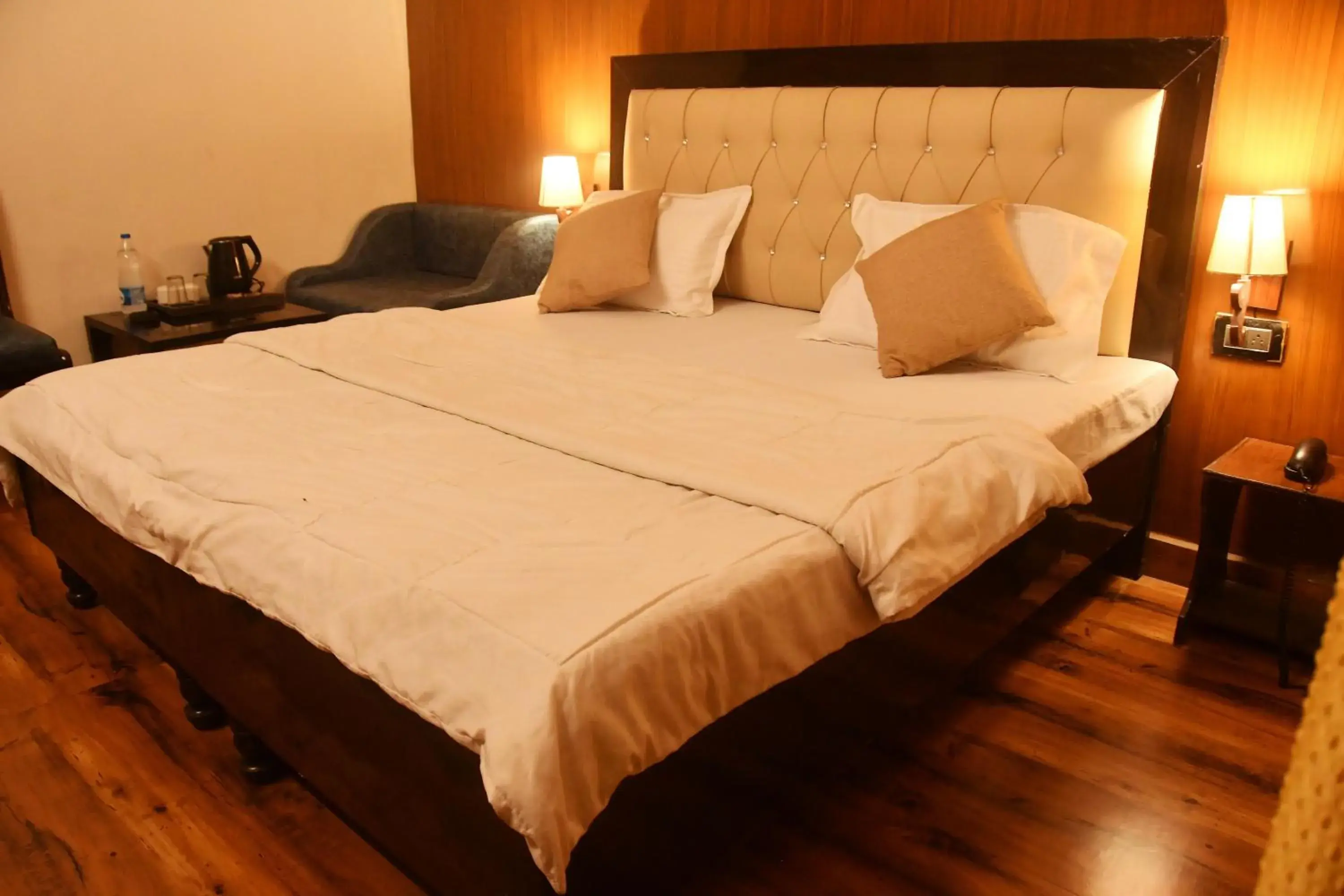 Bed in Hotel Rajat Residency Bijnor Bed in Hotel Rajat Residency Bijnor
