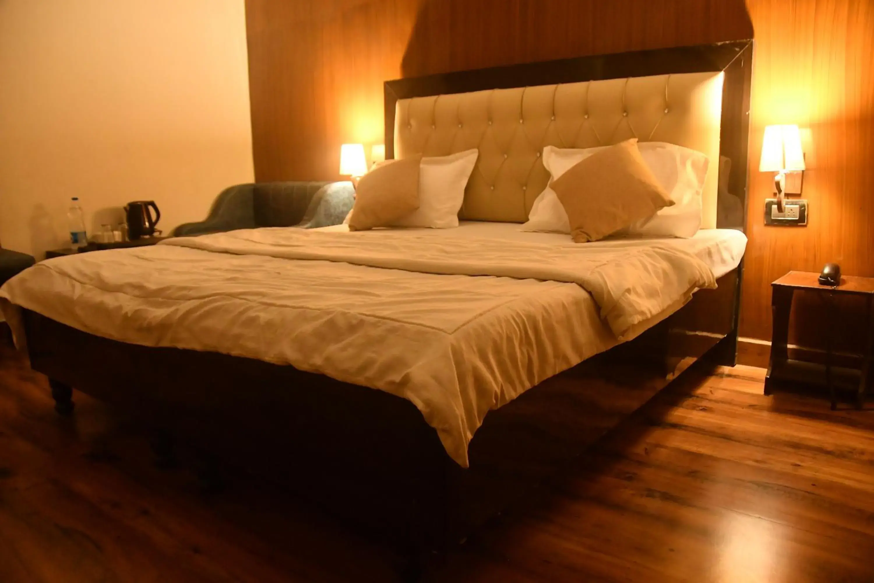 Bed in Hotel Rajat Residency Bijnor Bed in Hotel Rajat Residency Bijnor