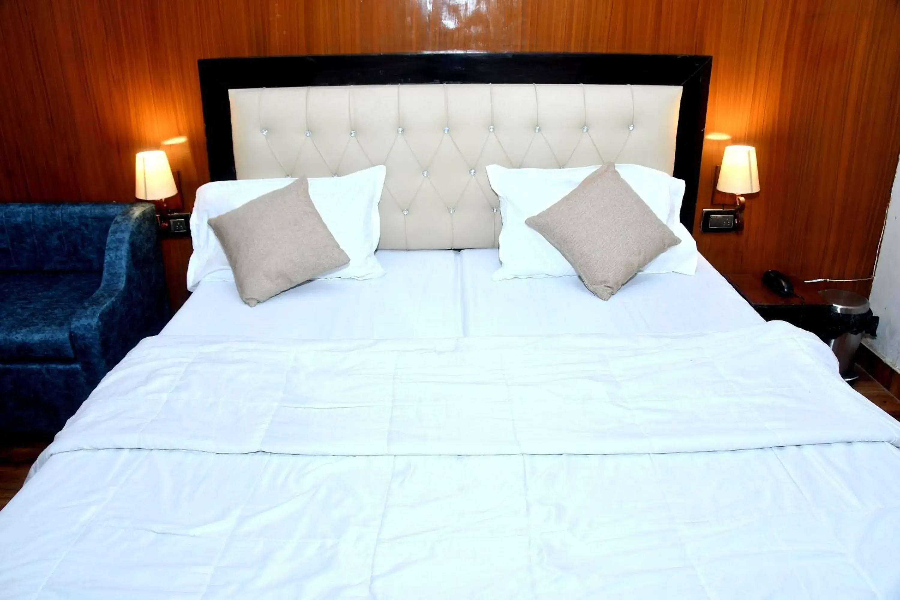 Bed in Hotel Rajat Residency Bijnor Bed in Hotel Rajat Residency Bijnor