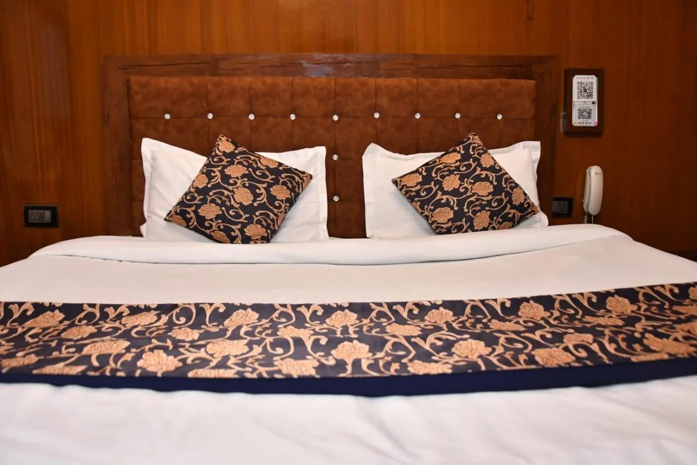 Bedroom, Bed in Hotel Rajat Residency Bijnor