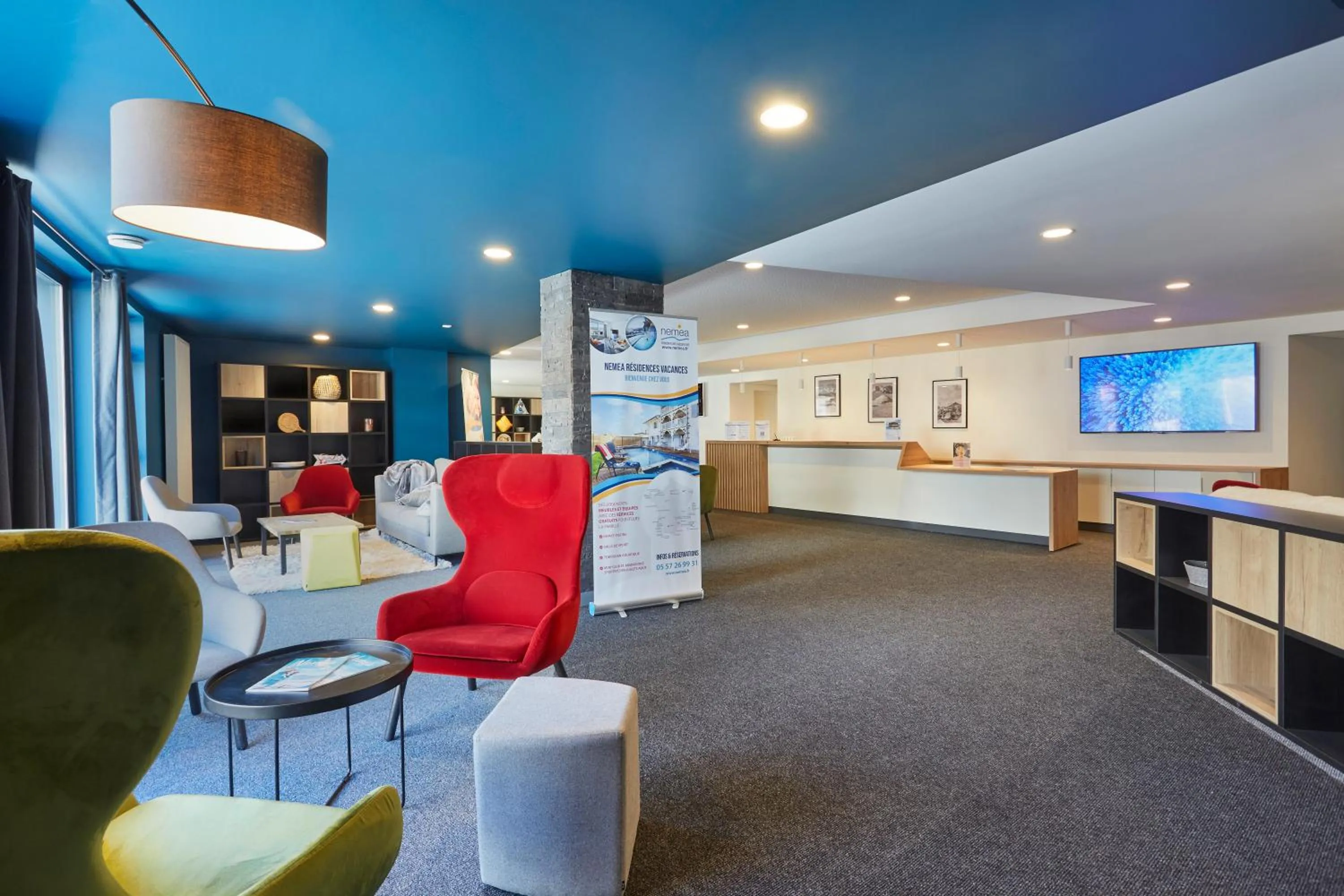 Living room in Résidence Néméa Le Hameau - Les Deux Alpes