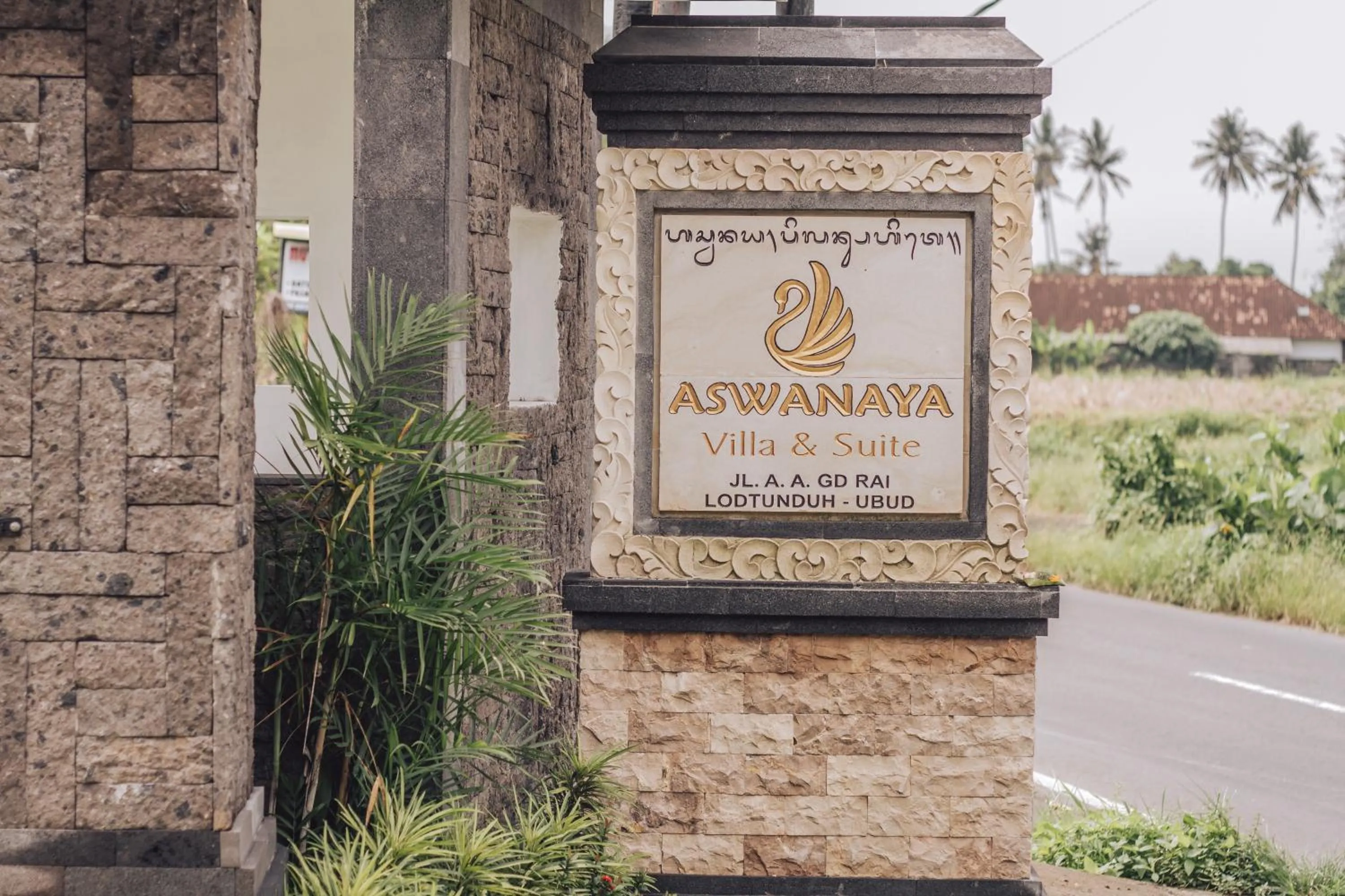 Facade/entrance in Aswanaya Villas Ubud