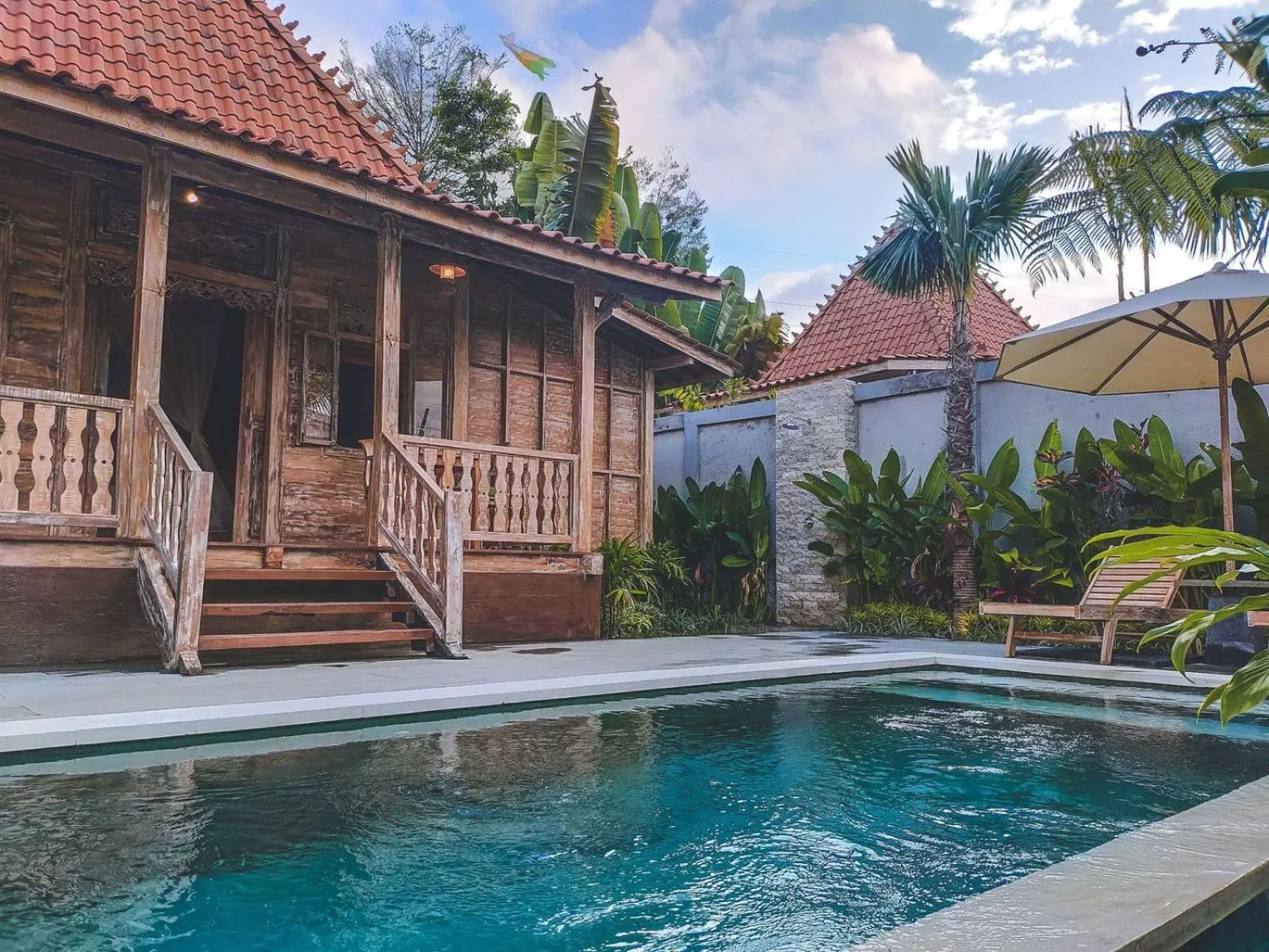 Garden in Aswanaya Villas Ubud