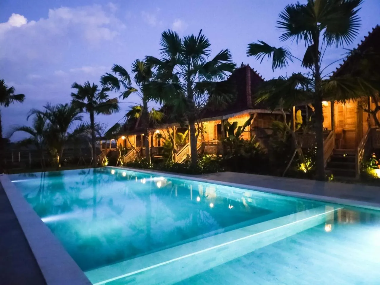 Swimming pool in Aswanaya Villas Ubud
