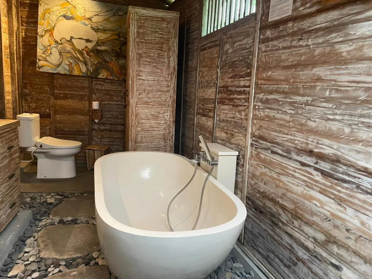 Bath in Aswanaya Villas Ubud