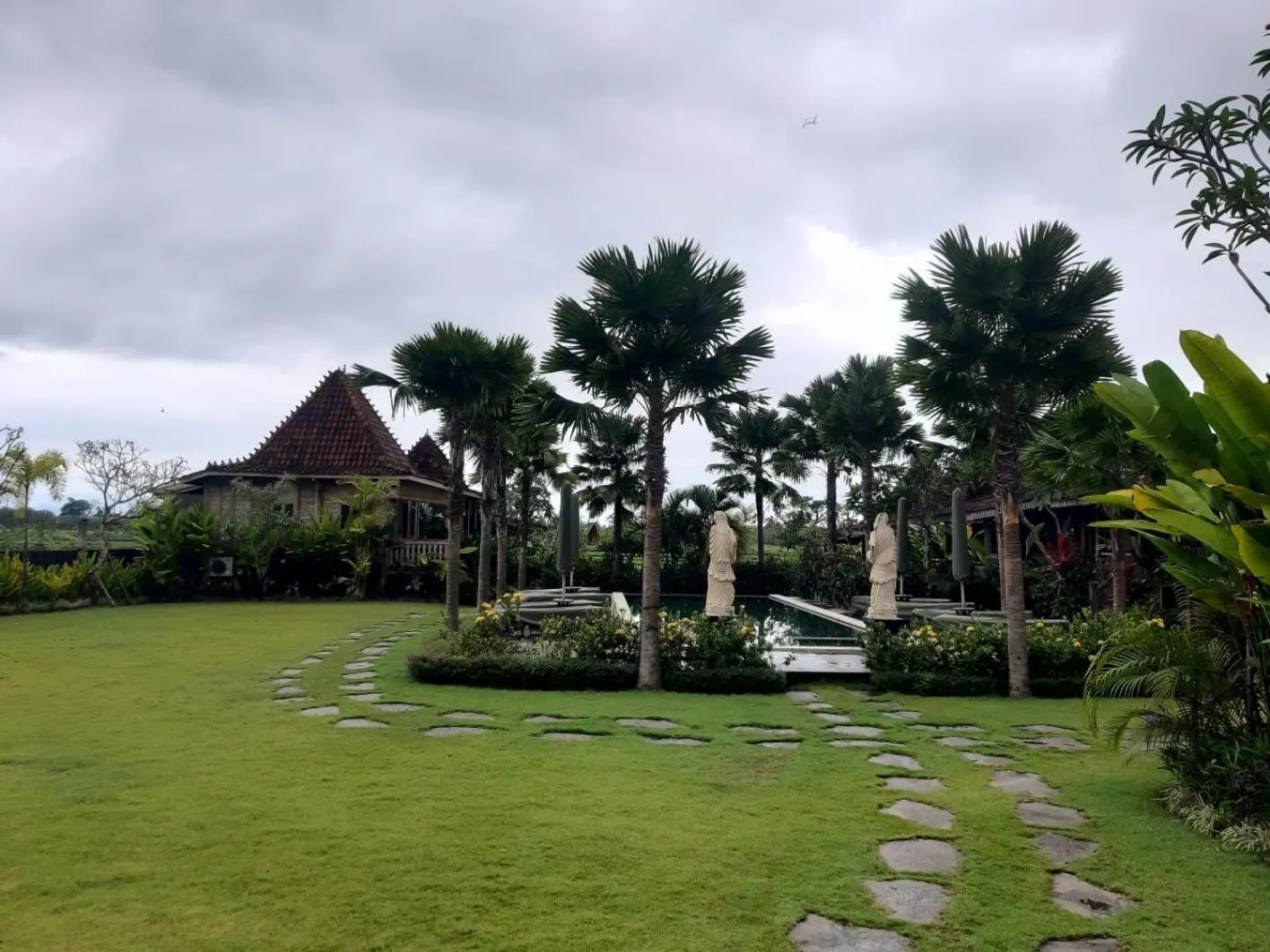 Garden in Aswanaya Villas Ubud