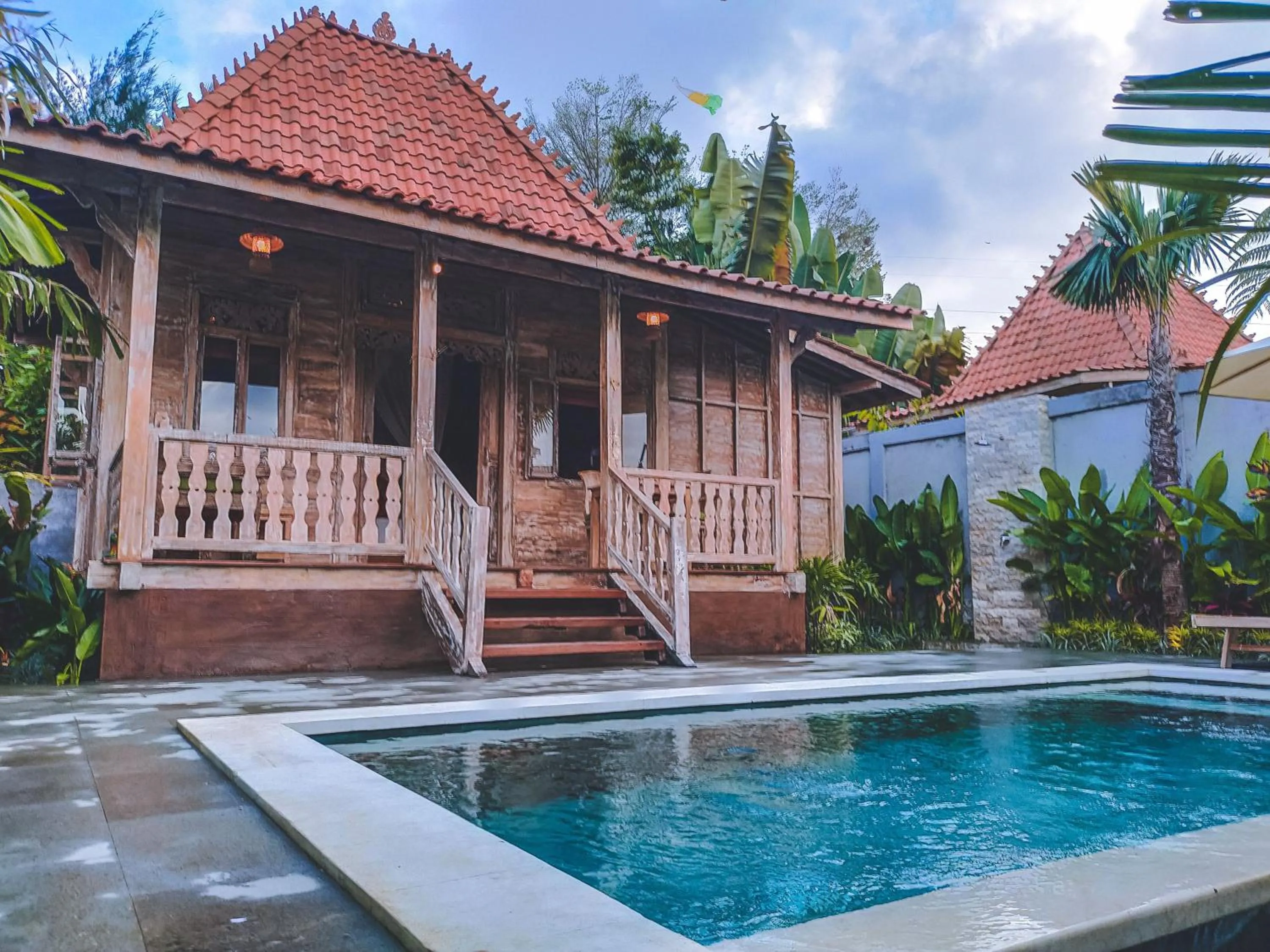 Garden in Aswanaya Villas Ubud