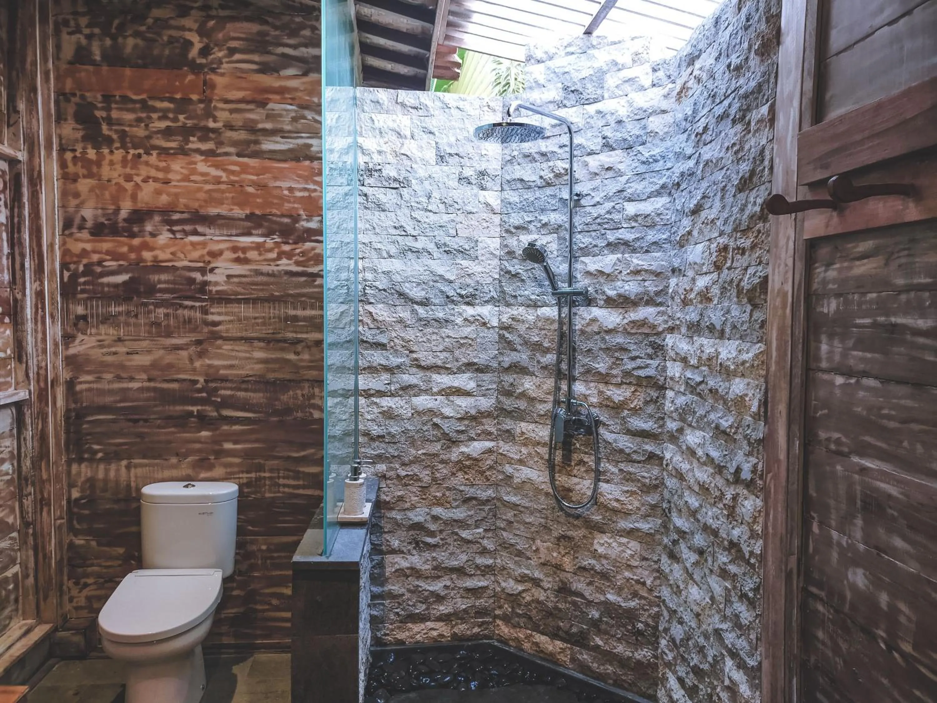 Bathroom in Aswanaya Villas Ubud