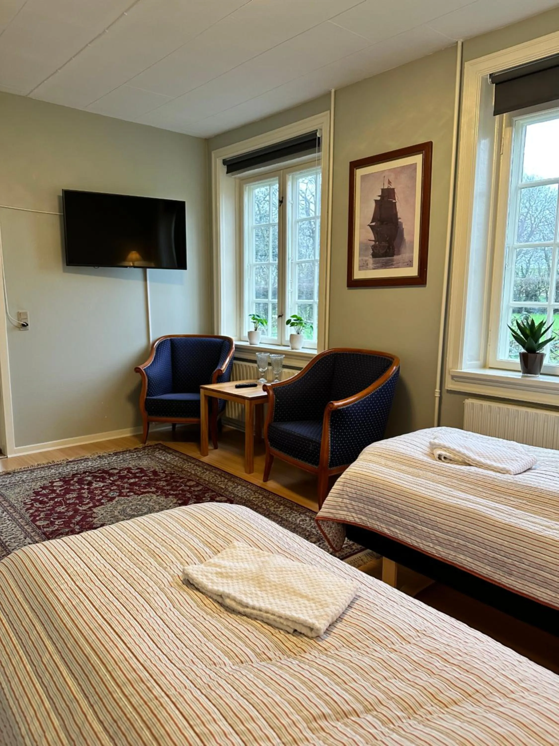 Bedroom, Bed in Forvalterboligen