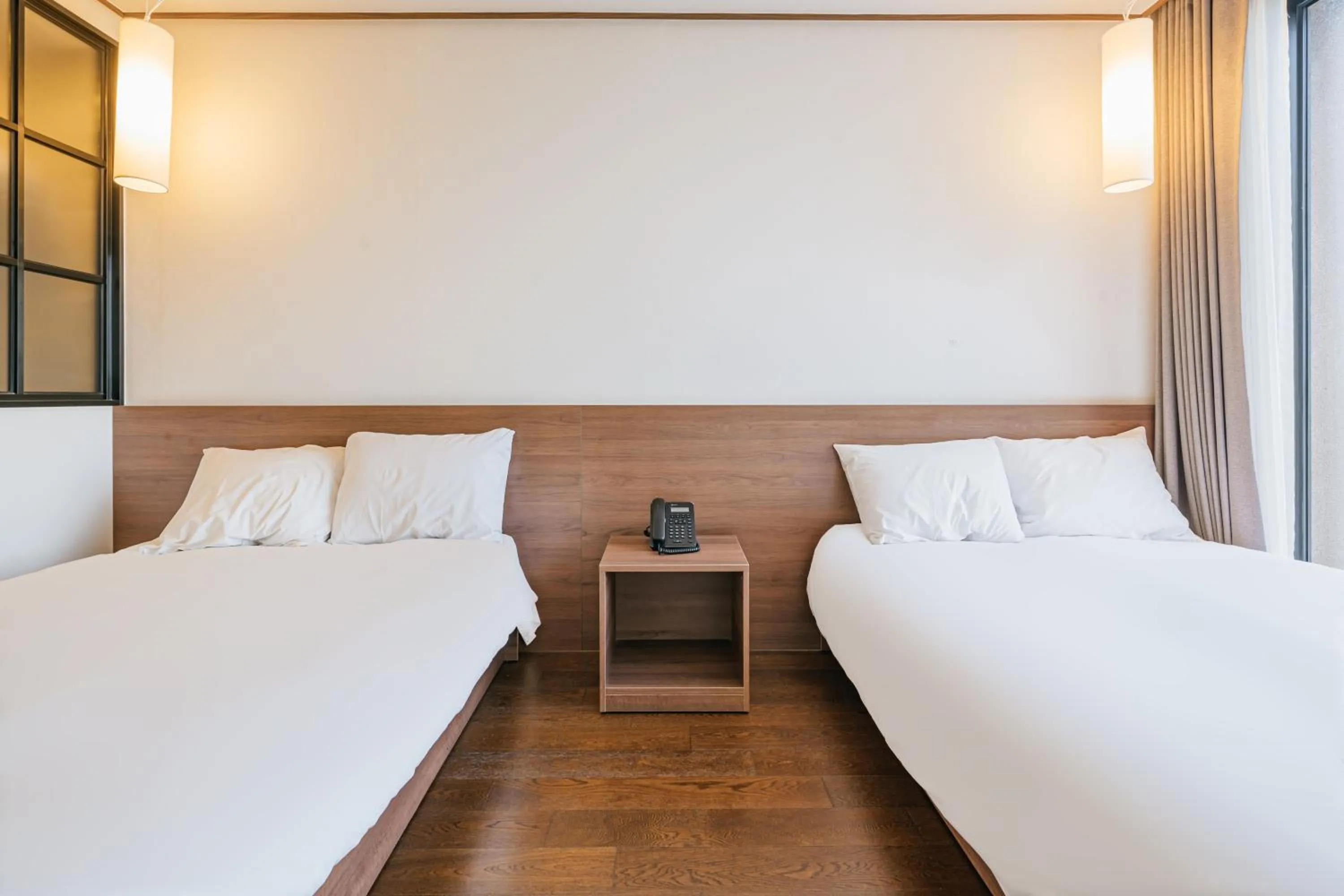 Property building, Bed in Tamara Jeju hotel