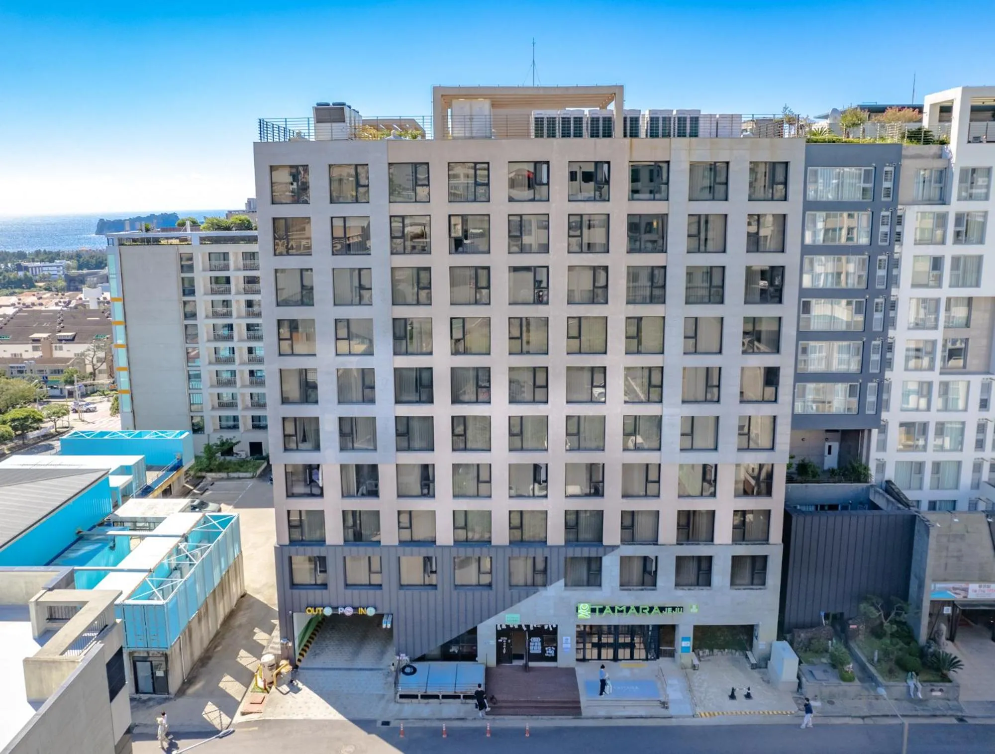 Property building in Tamara Jeju hotel