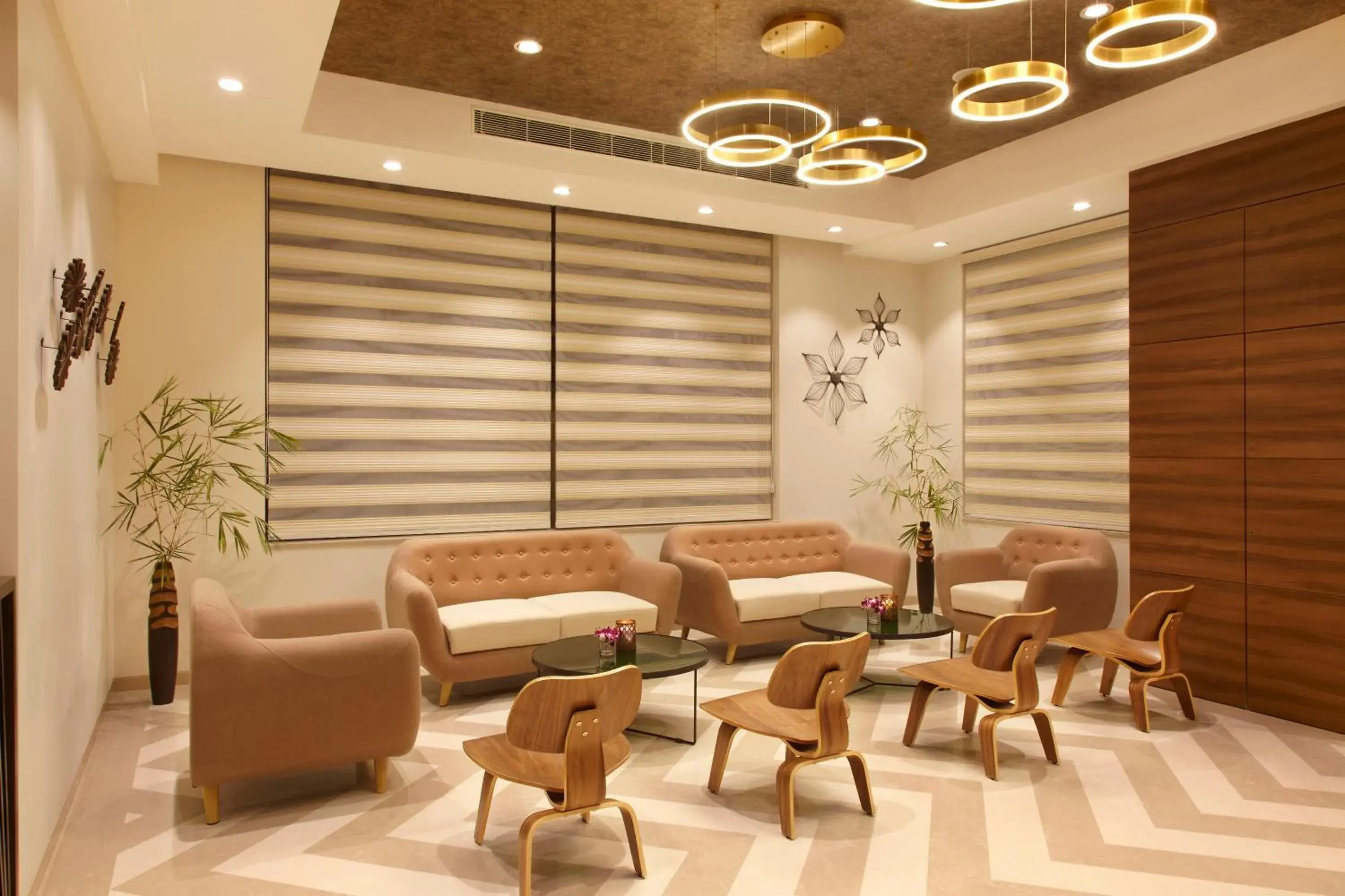 Living room in Click Hotel Bangalore - International Airport Living room in Click Hotel Bangalore - International Airport