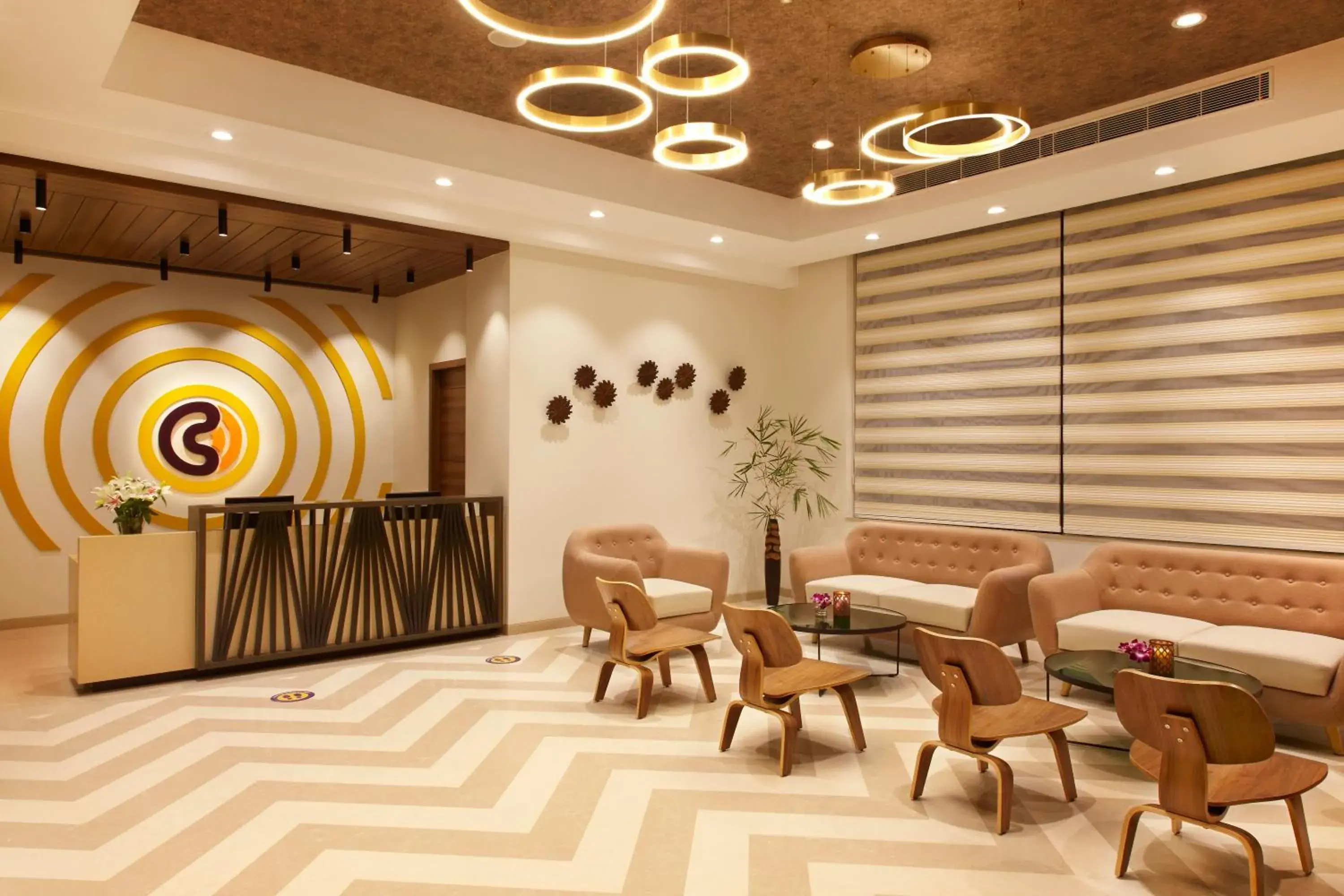 Living room in Click Hotel Bangalore - International Airport Living room in Click Hotel Bangalore - International Airport