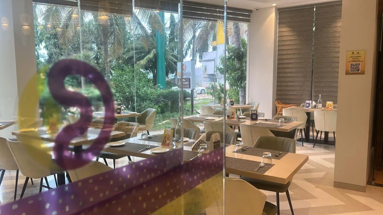 Restaurant/places to eat in Click Hotel Bangalore - International Airport